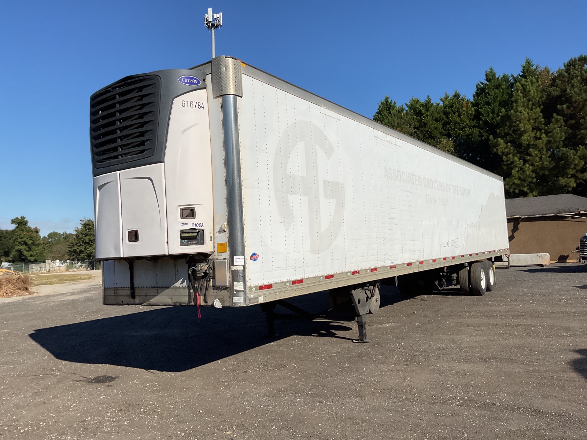 2010 Utility VS2RA 53 ft x 102 in T/A Refrigerated Trailer