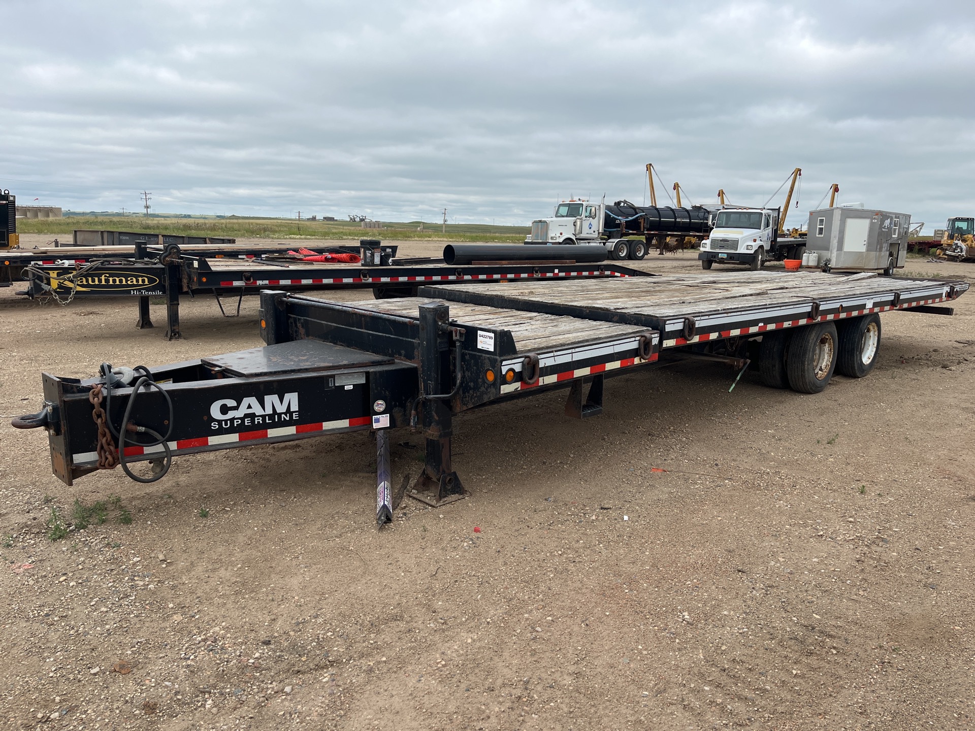 2010 Cam Superline 30 ft T/A Tilt Deck Trailer