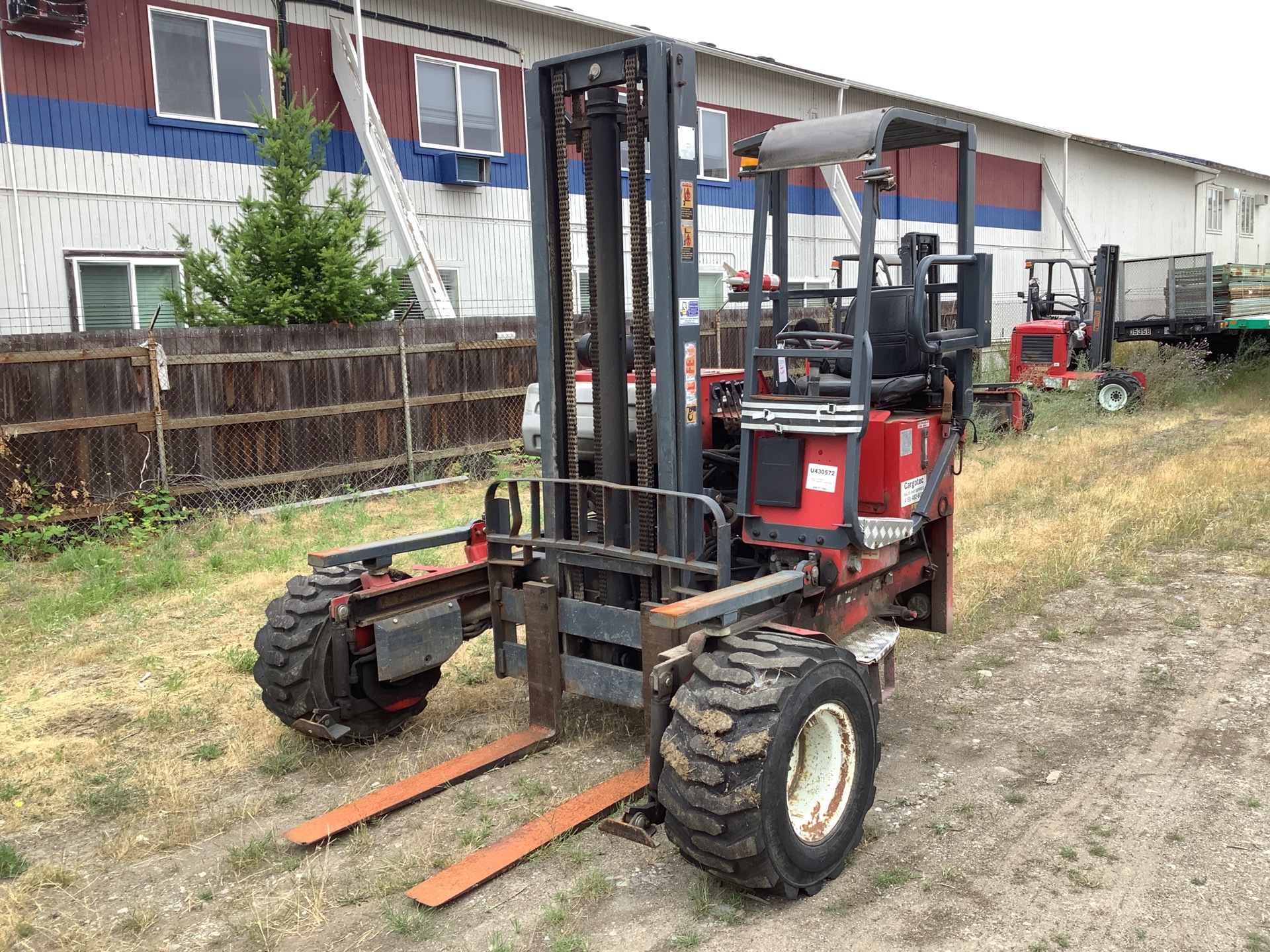 2005 Moffett M5500 5500 lb Truck Mounted Forklift