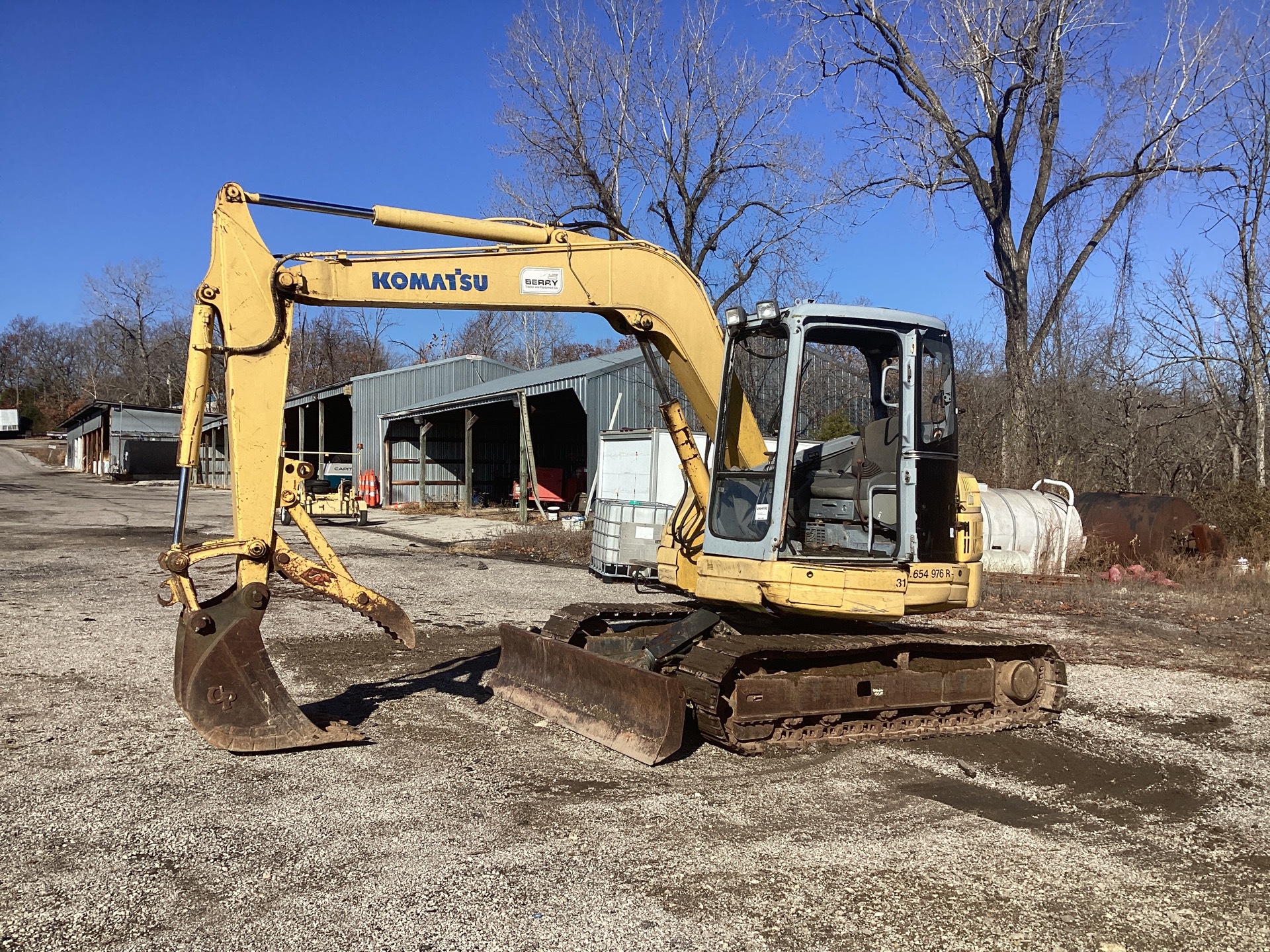 2001 Komatsu PC78US-5 Tracked Excavator