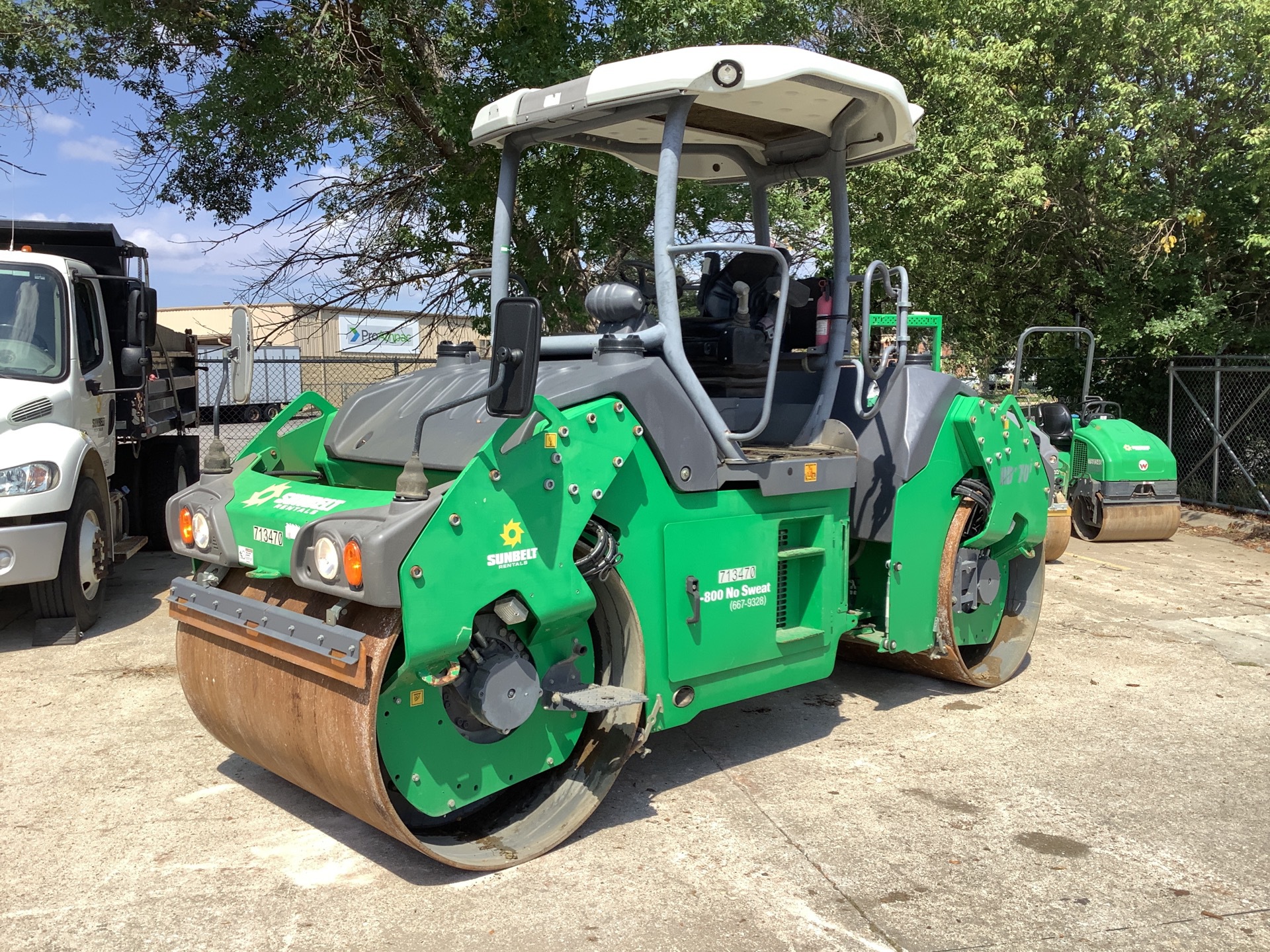 2014 Hamm HD+70i VV Double Drum Roller