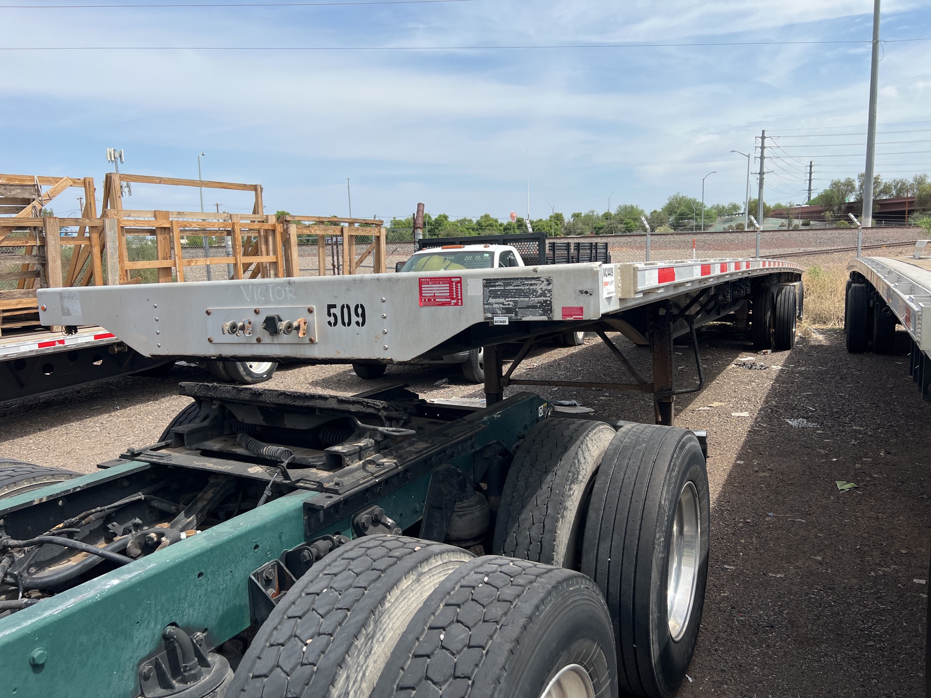 2015 Transcraft Eagle II Flatbed Trailer