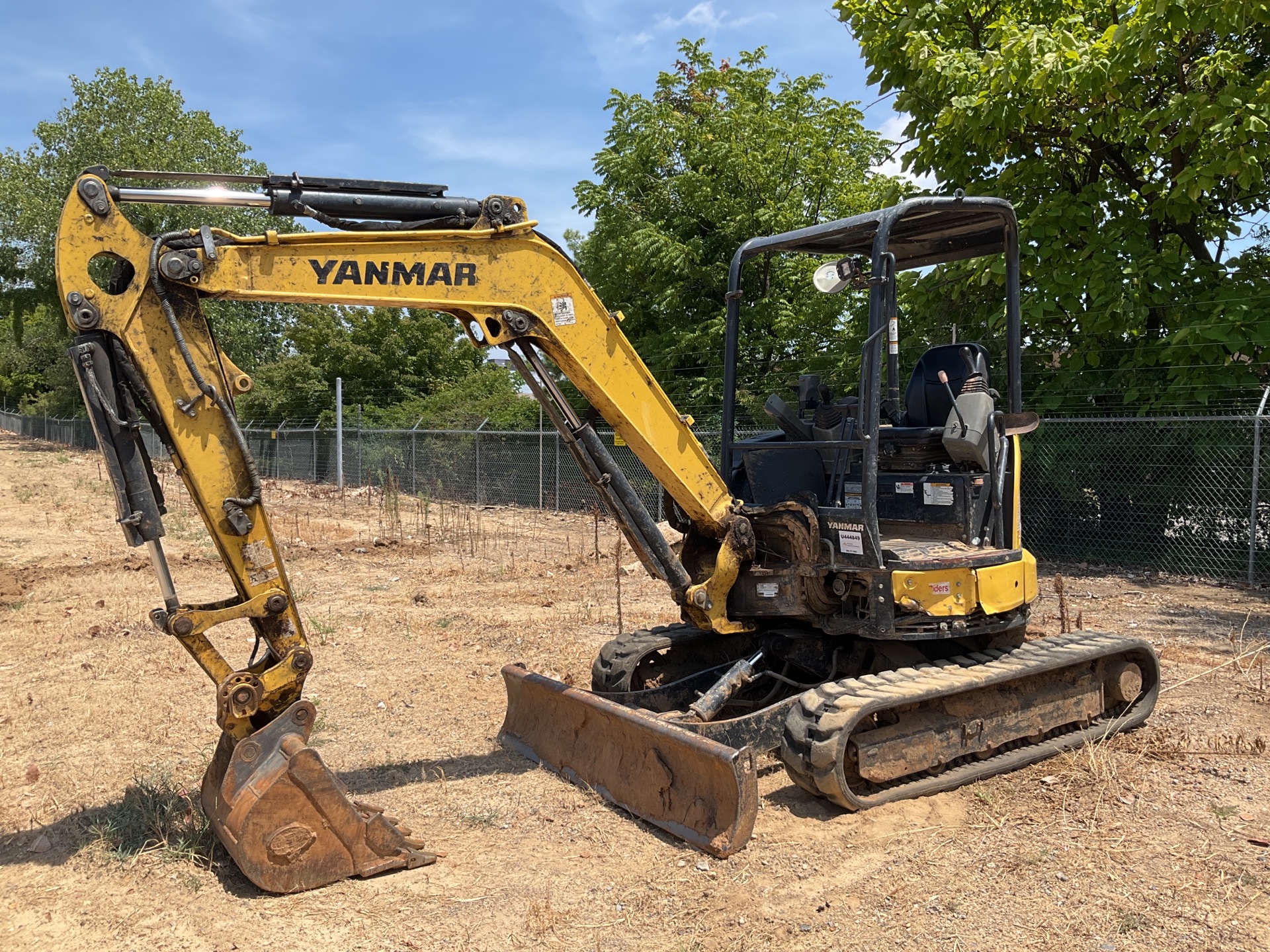 2017 Yanmar ViO35-6A Mini Excavator