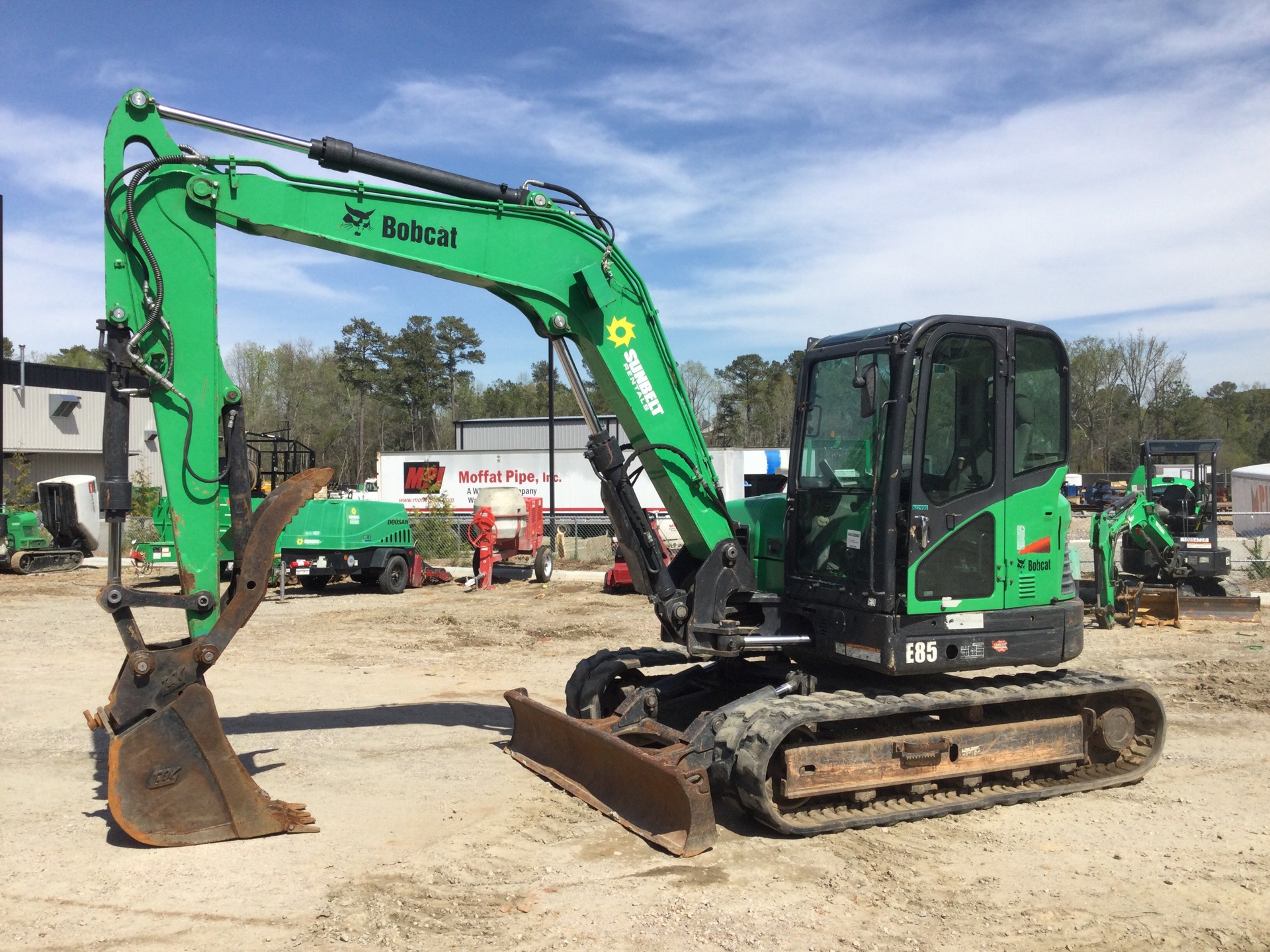 2014 Bobcat E85M Mini Excavator