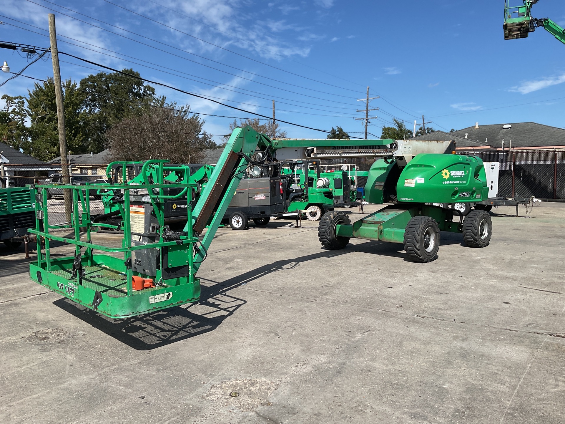 2014 JLG 460SJ 4WD Diesel Telescopic Boom Lift