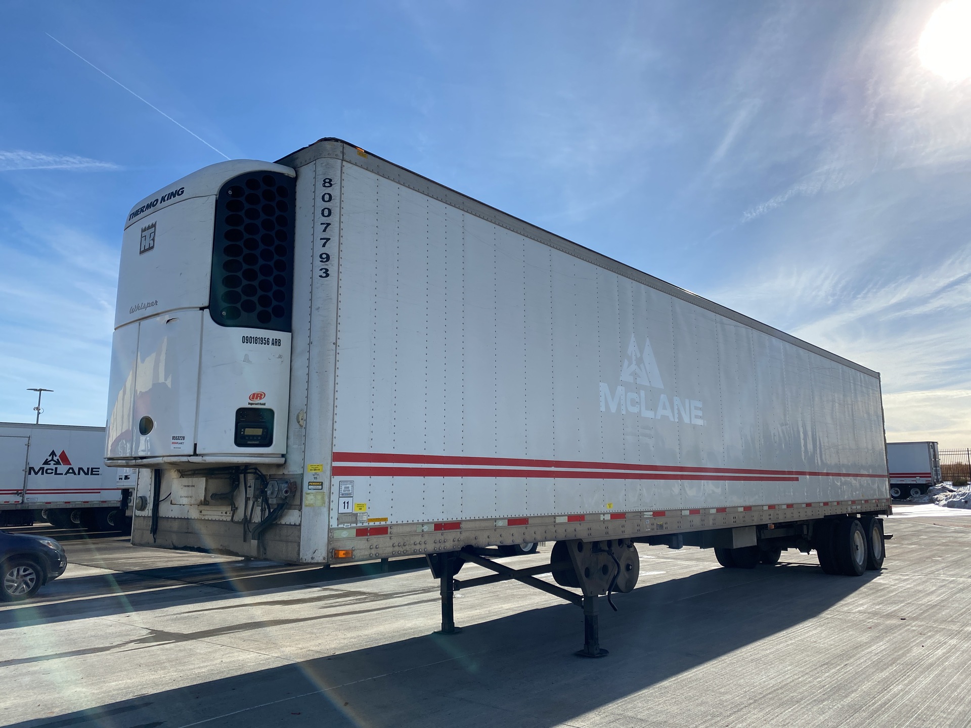 2009 Utility 48 ft T/A Refrigerated Trailer