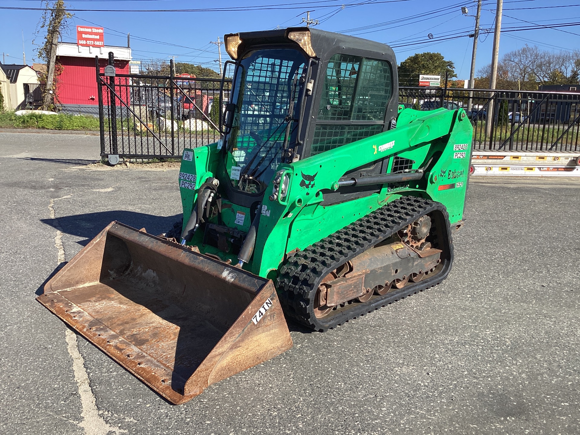 2016 Bobcat T550 Compact Track Loader