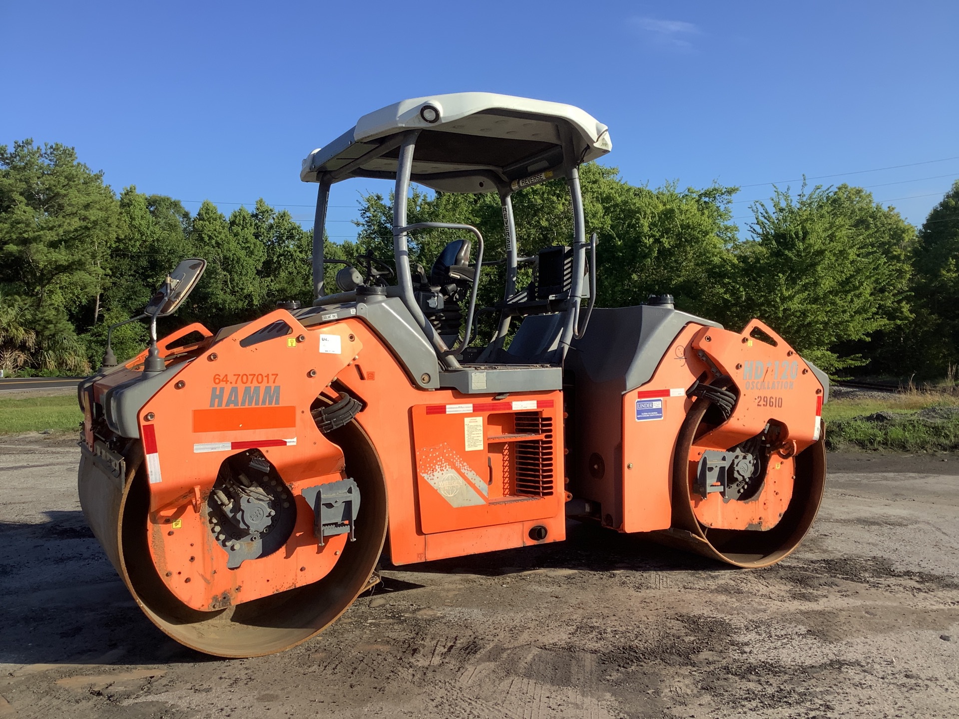 2012 Hamm HD+120V0 Double Drum Roller