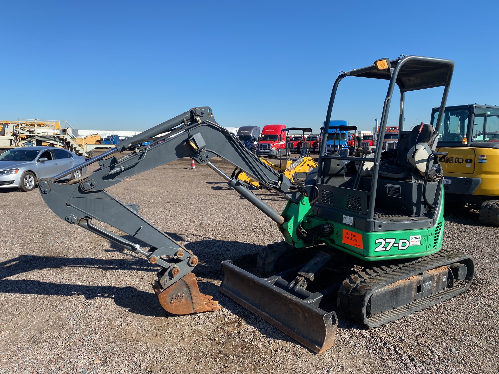 2014 John Deere 27D Mini Excavator