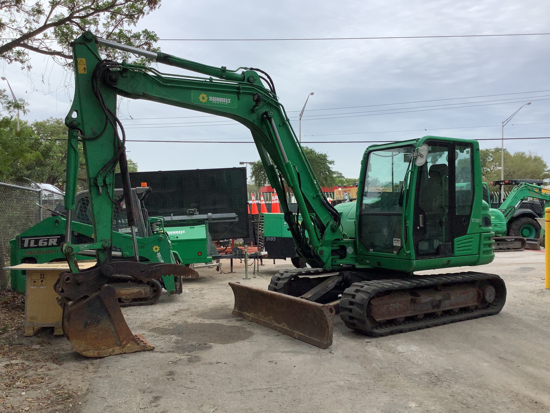 2016 Takeuchi TB290 Mini Excavator