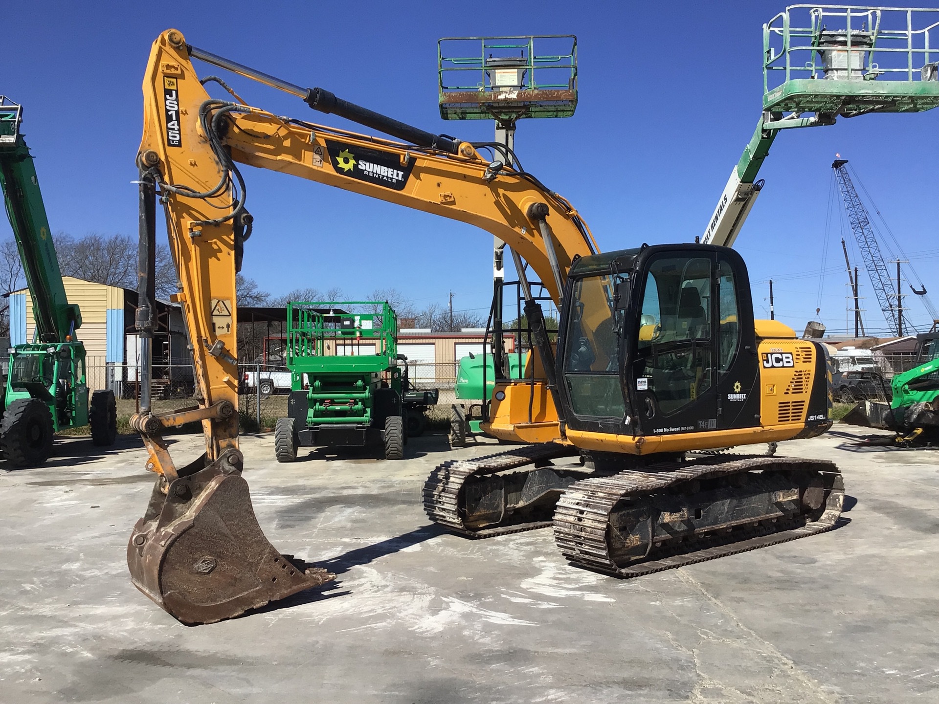 2015 JCB JS145LC Tracked Excavator