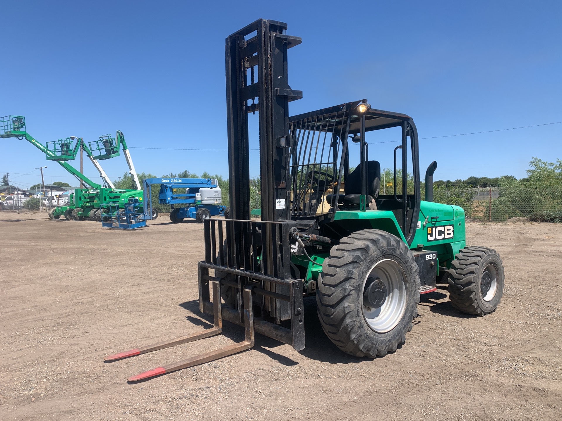 2016 JCB 930-4 6000 lb Rough Terrain Forklift