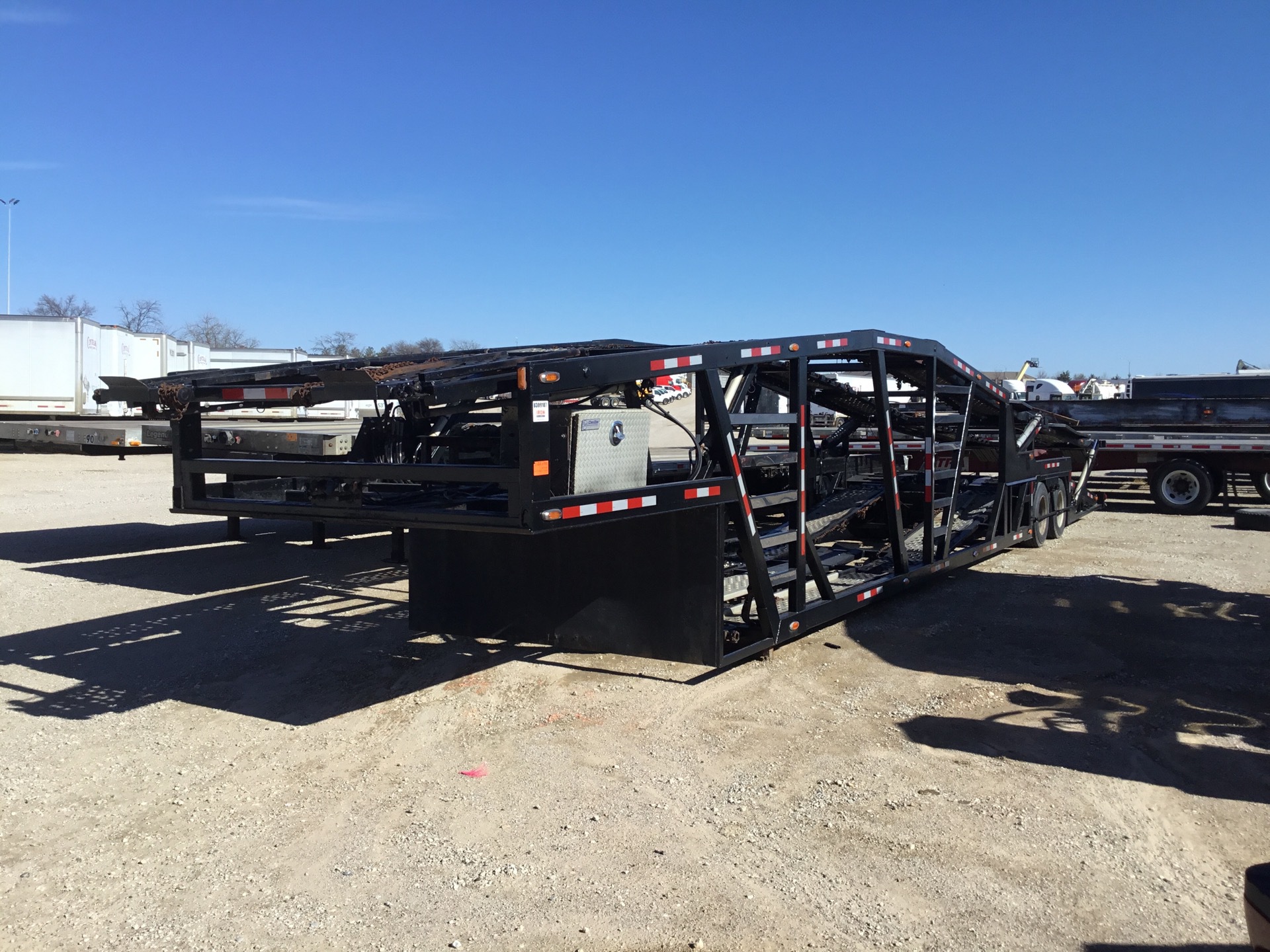 2007 WALLY-MO  T/A 7 Car Open Car Carrier Trailer