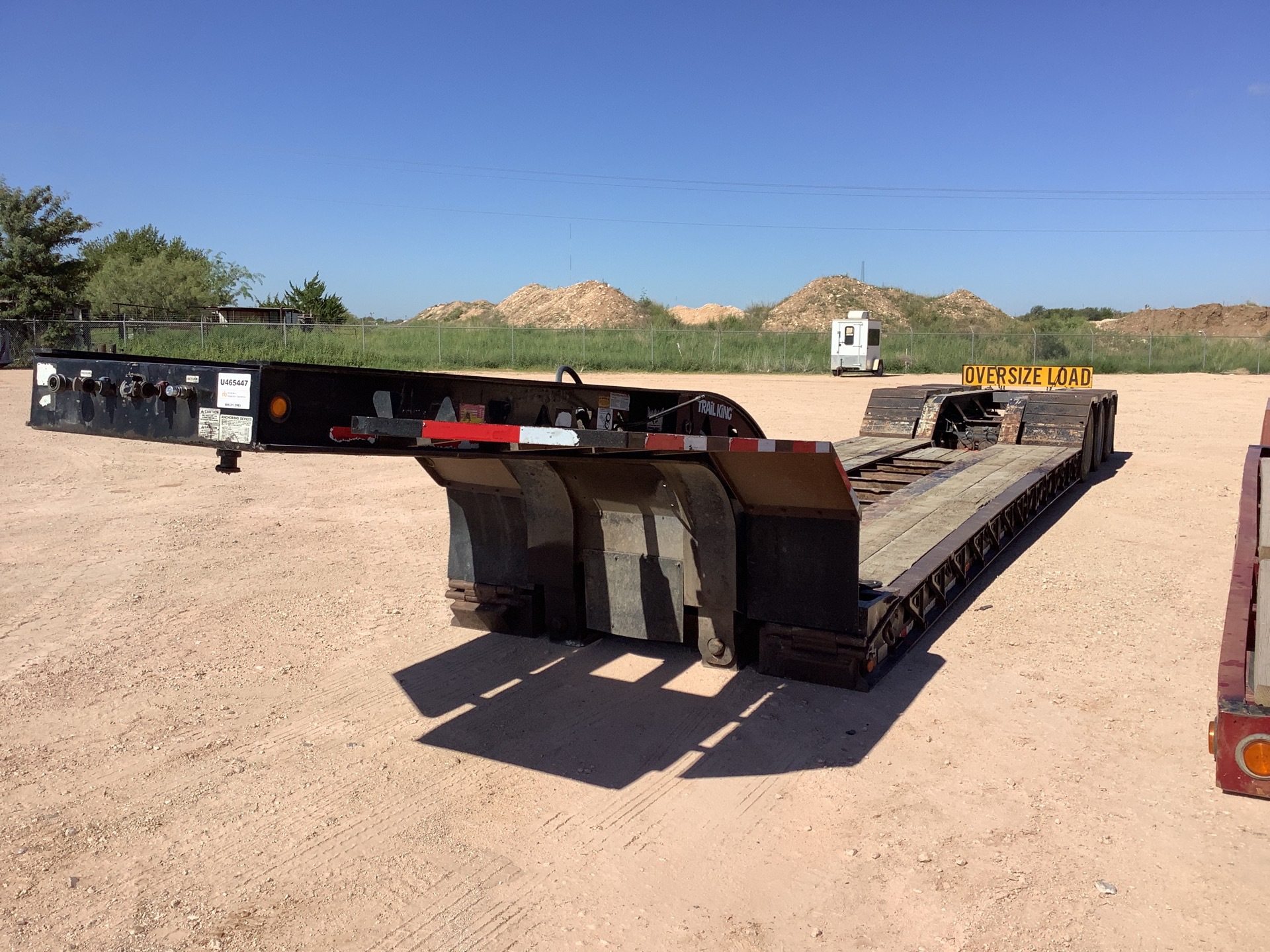 2012 Trail King TK110HDG-533 Tri/A Removable Gooseneck Lowboy Trailer