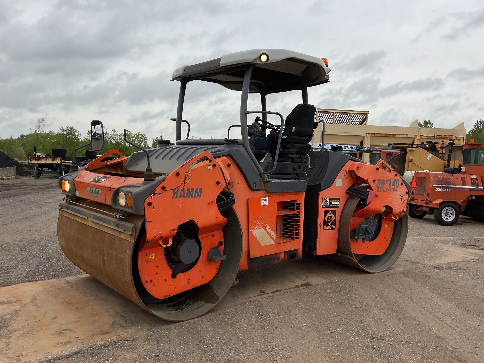 2012 Hamm HD+140V0 Double Drum Roller