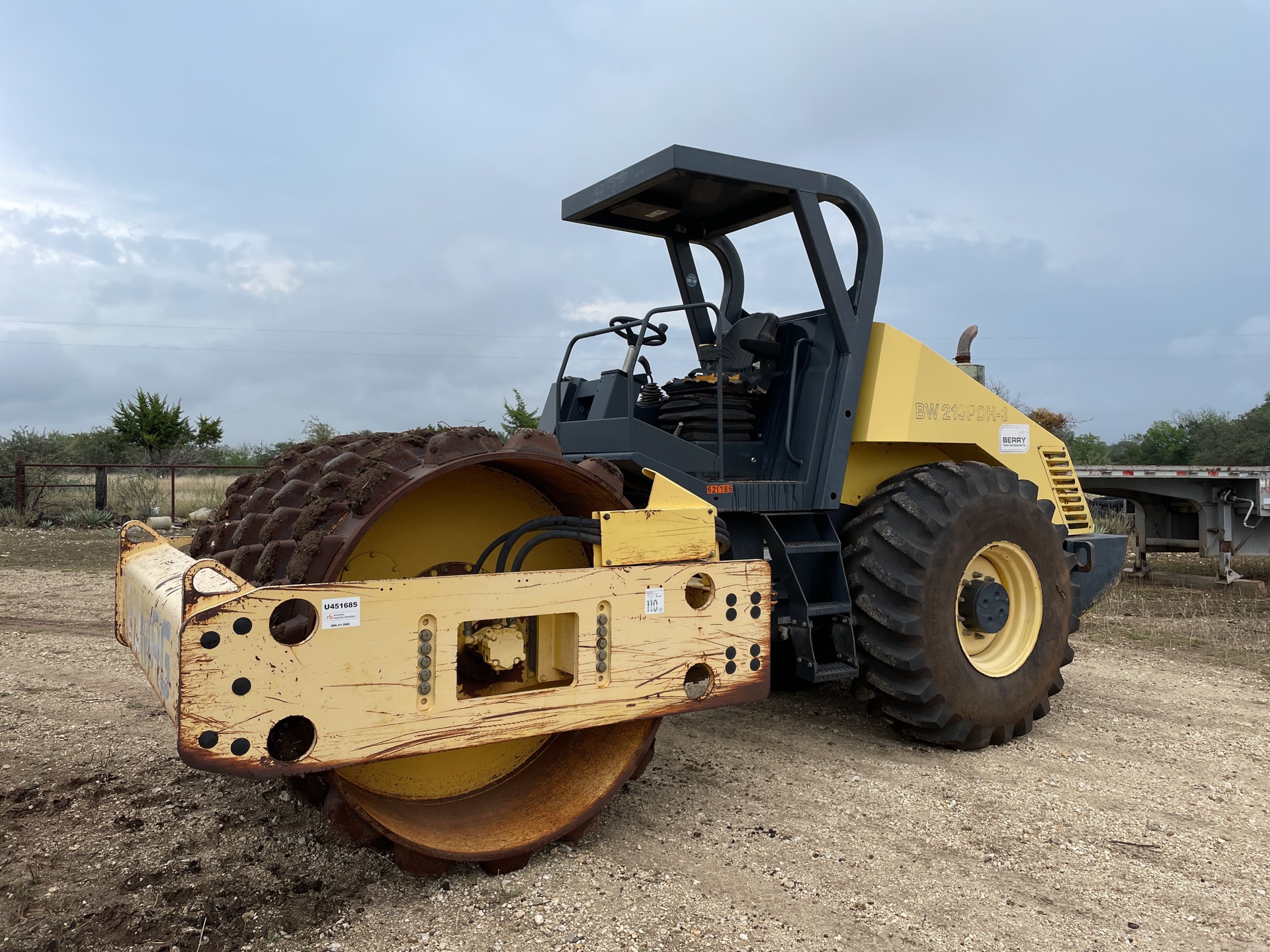 2006 Bomag BW213PDH-3 Padfoot Drum Compactor