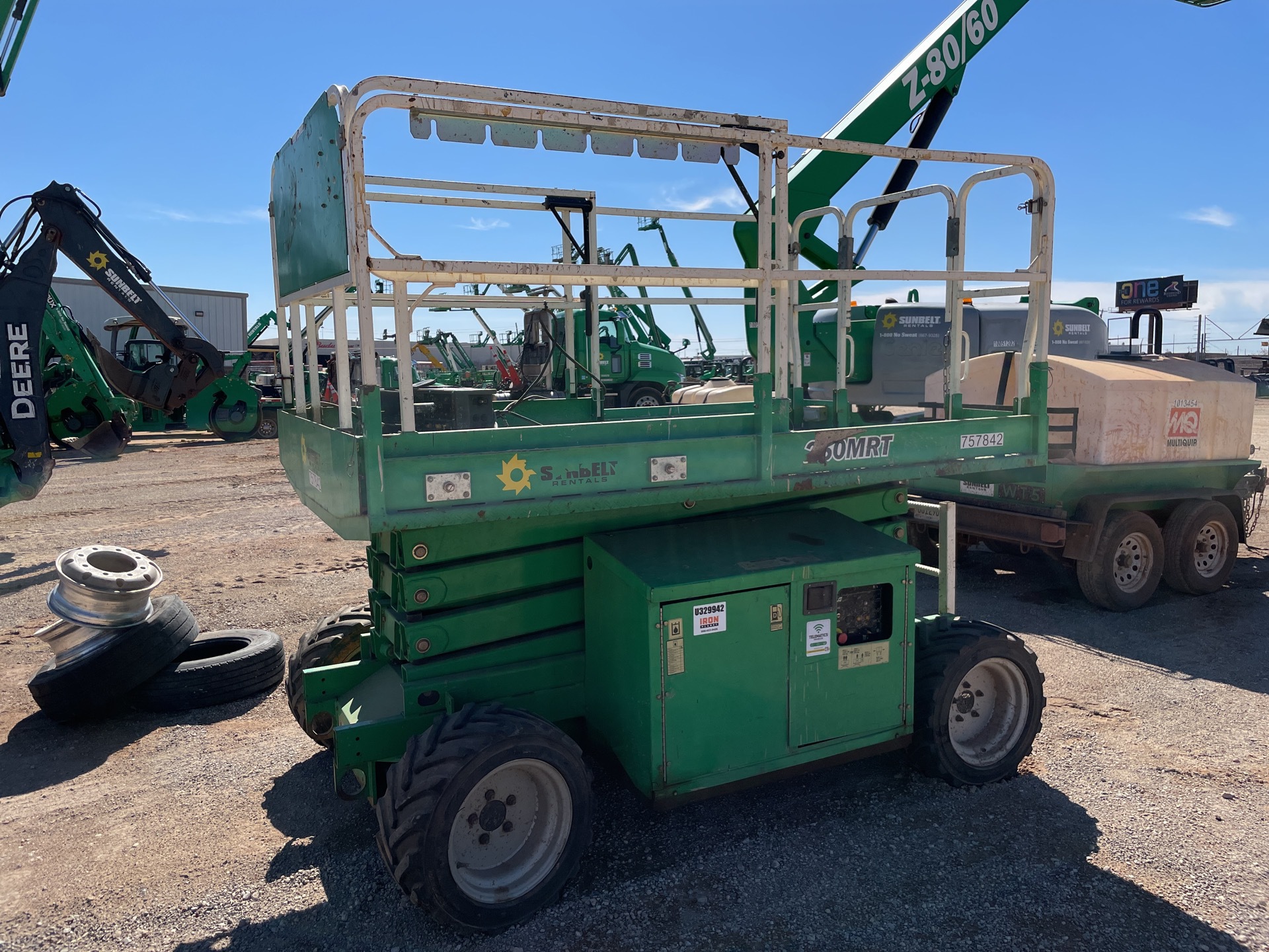 2015 JLG 260MRT Diesel 4x4 Scissor Lift