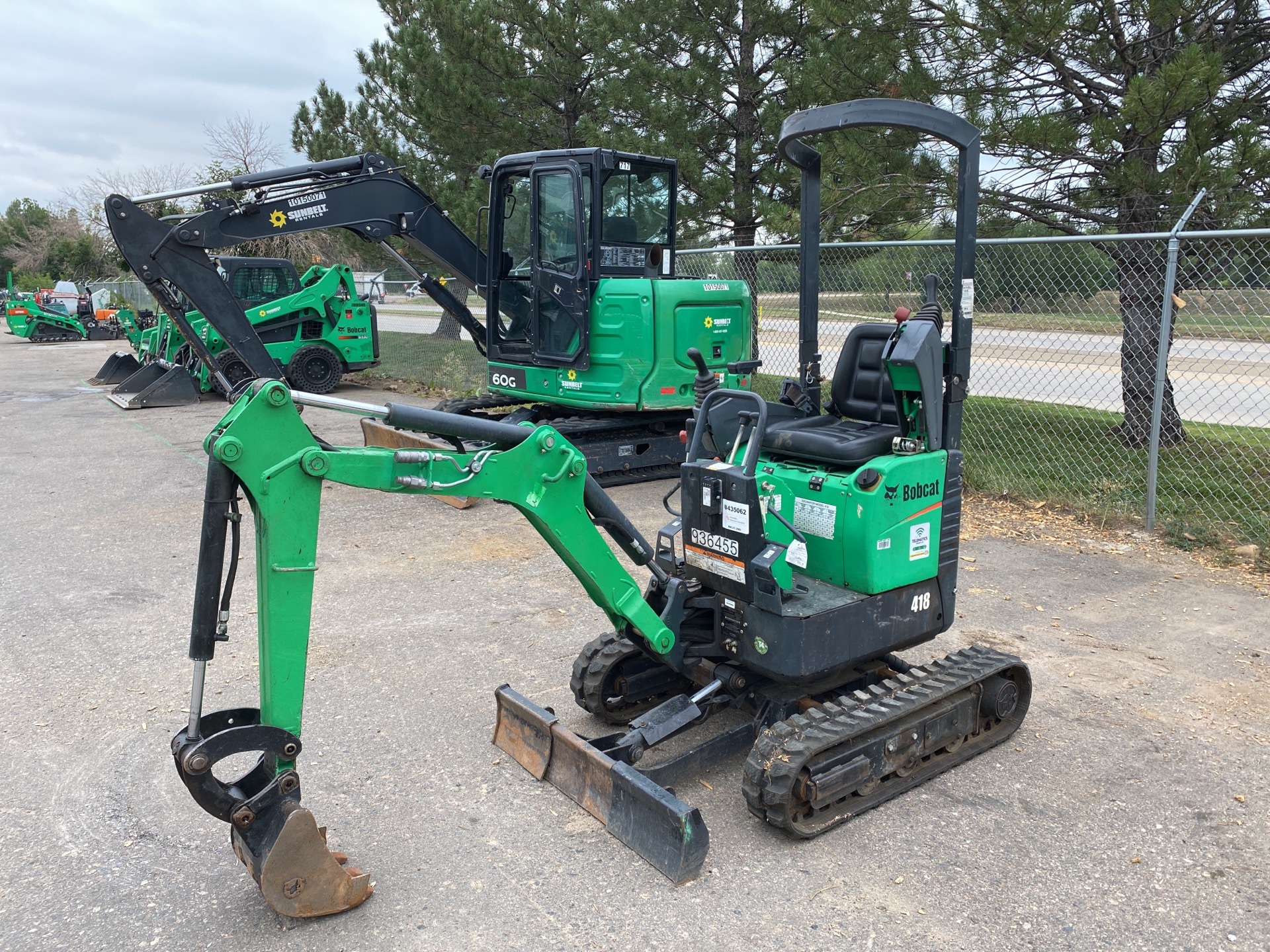 2016 Bobcat 418AA Mini Excavator