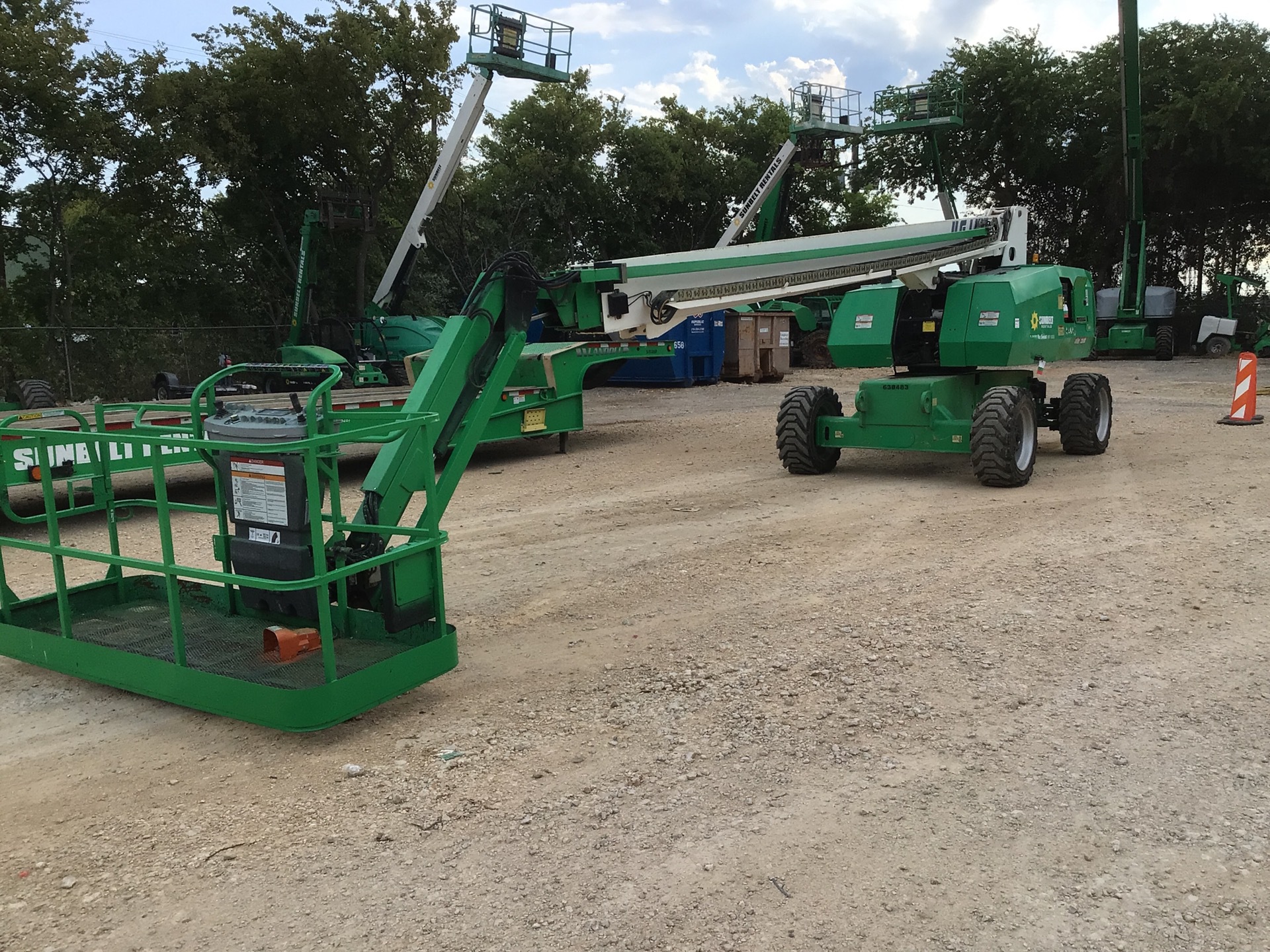 2014 JLG 860SJ 4WD Diesel Telescopic Boom Lift