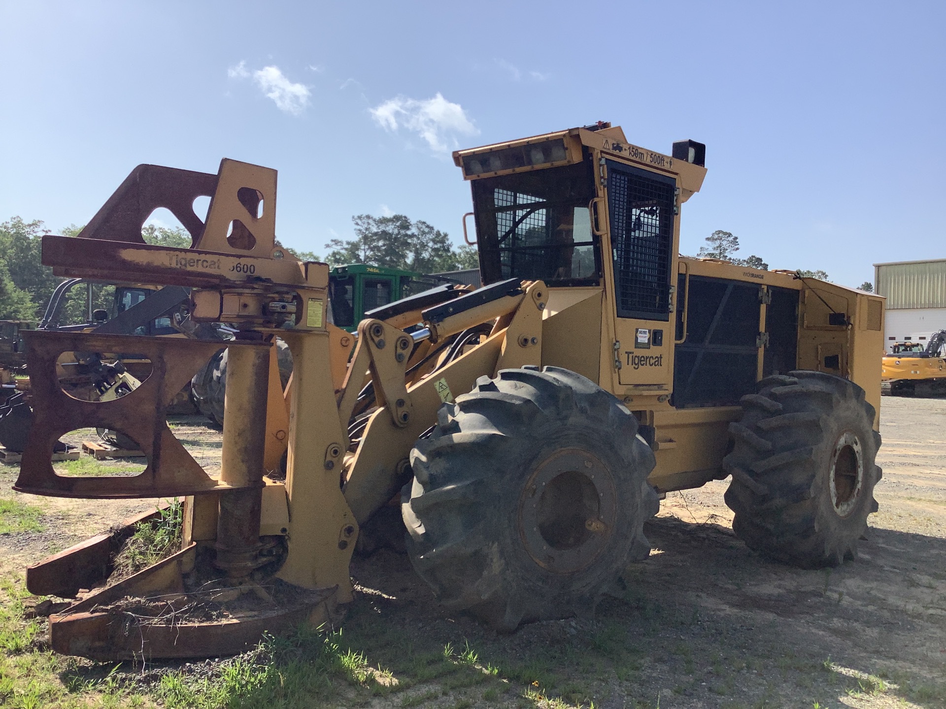 2015 Tigercat 720G Wheel Feller Buncher