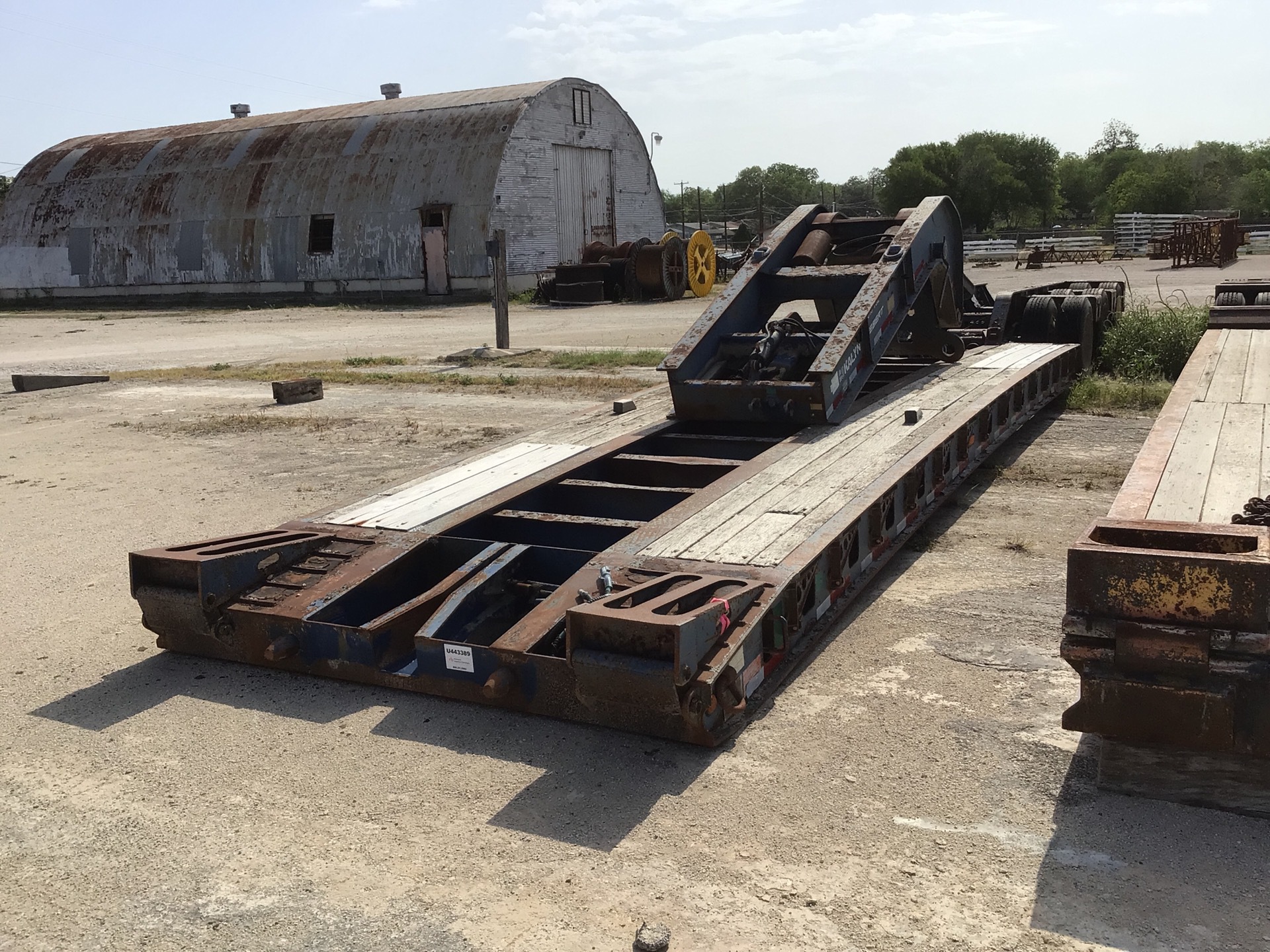 2006 Kalyn Siebert KSHRG-3-53T 25 ft Tri/A Removable Gooseneck Lowboy Trailer