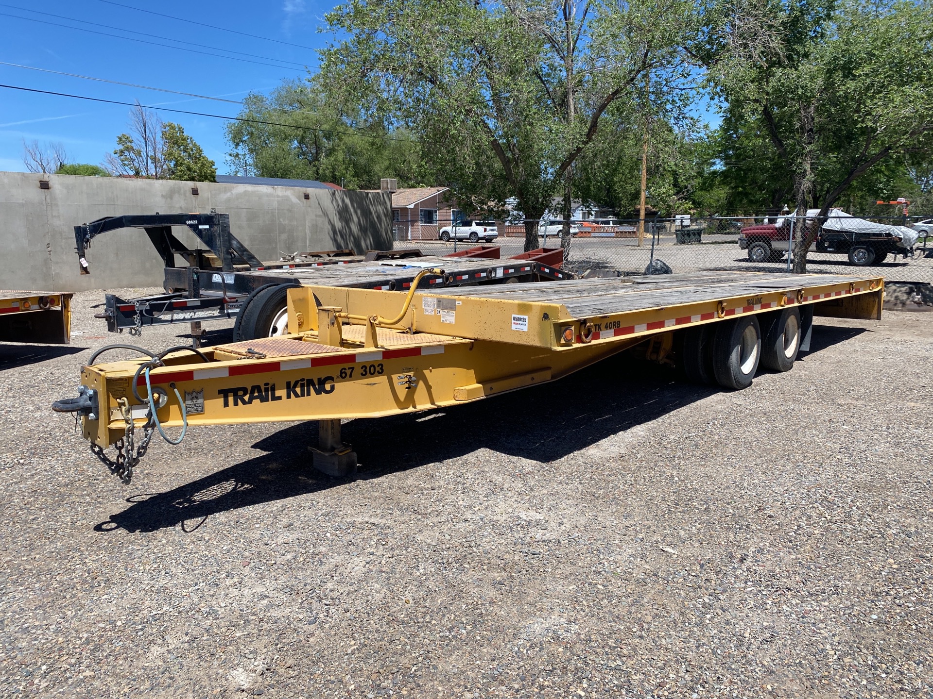 2007 Trail King  28 ft Tilt Deck Trailer