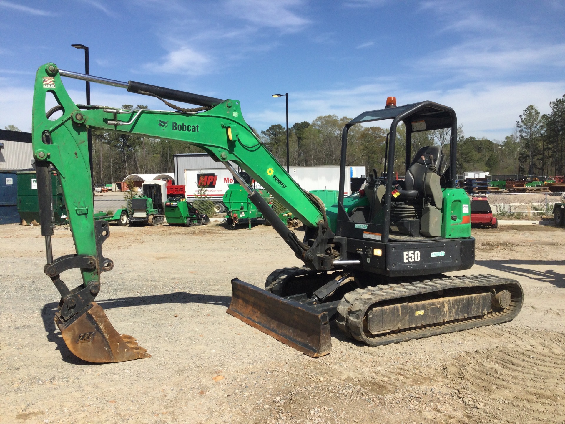 2013 Bobcat E50M Mini Excavator