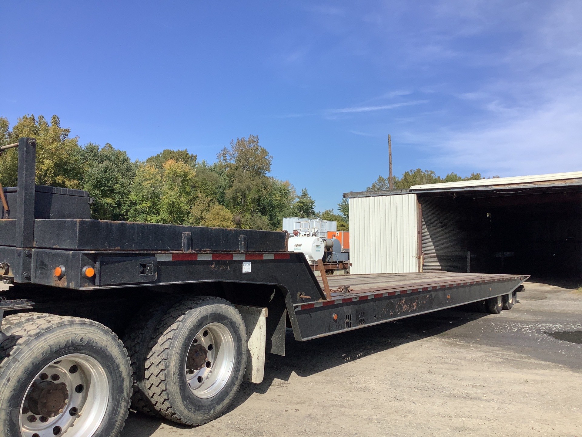 2007 Landoll 40 ft T/A Equipment Trailer