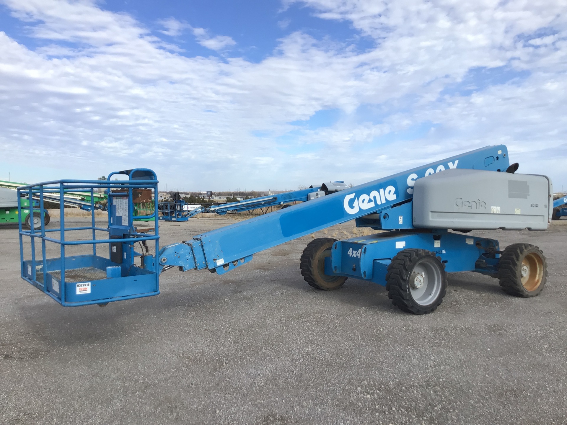 2011 Genie S-60X 4WD Diesel Telescopic Boom Lift