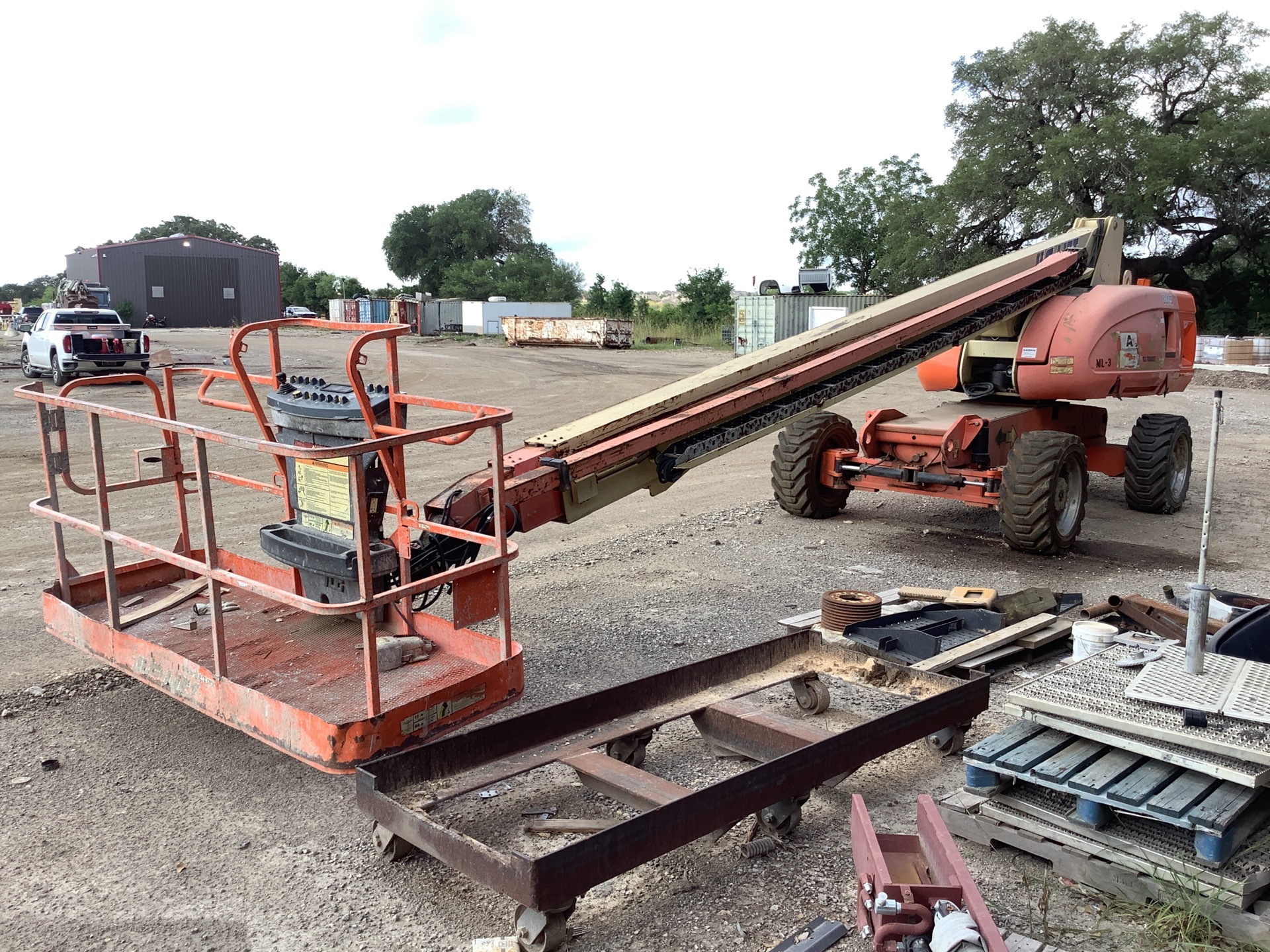 2007 JLG 800S 4WD Diesel Telescopic Boom Lift