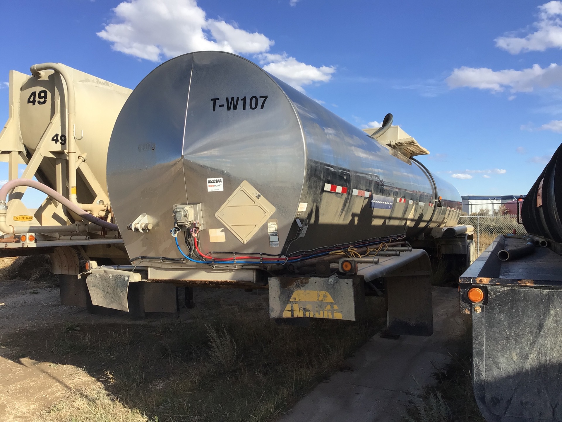 1996 Polar Tri/A Tanker Trailer