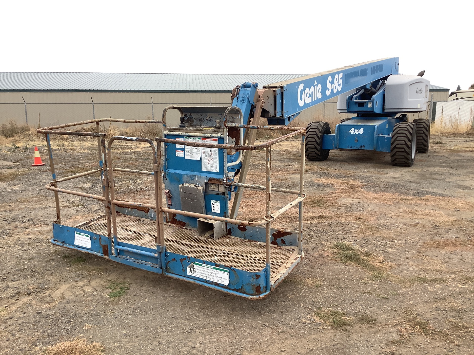 2012 Genie S-85 4WD Diesel Telescopic Boom Lift