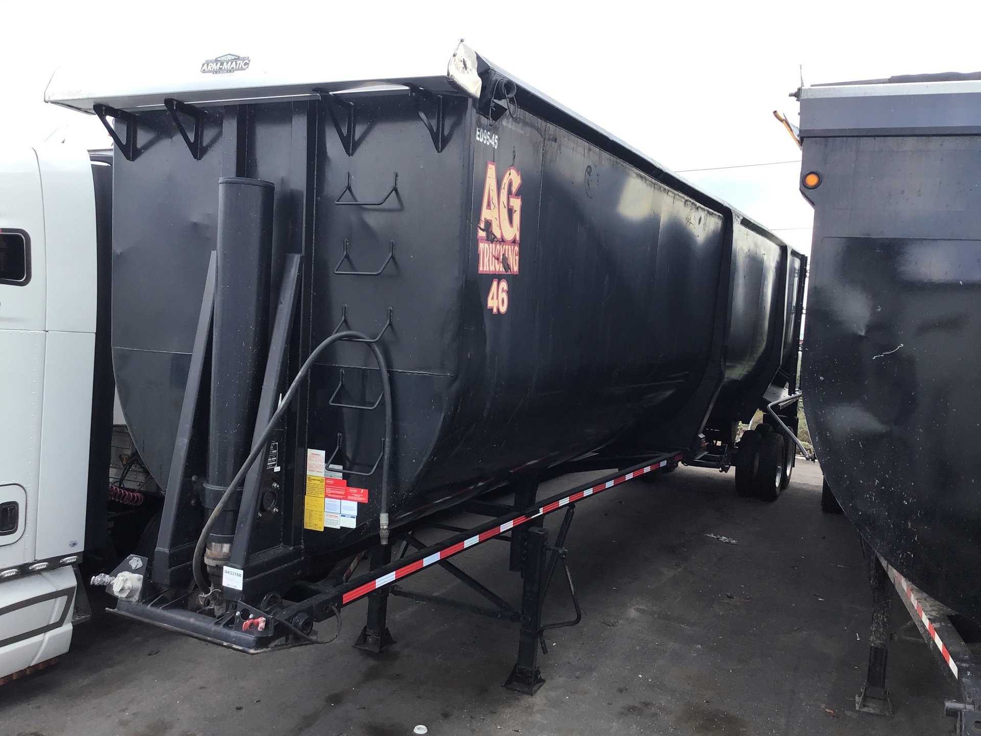 2018 Ranco 42 ft T/A High Side End Dump Trailer