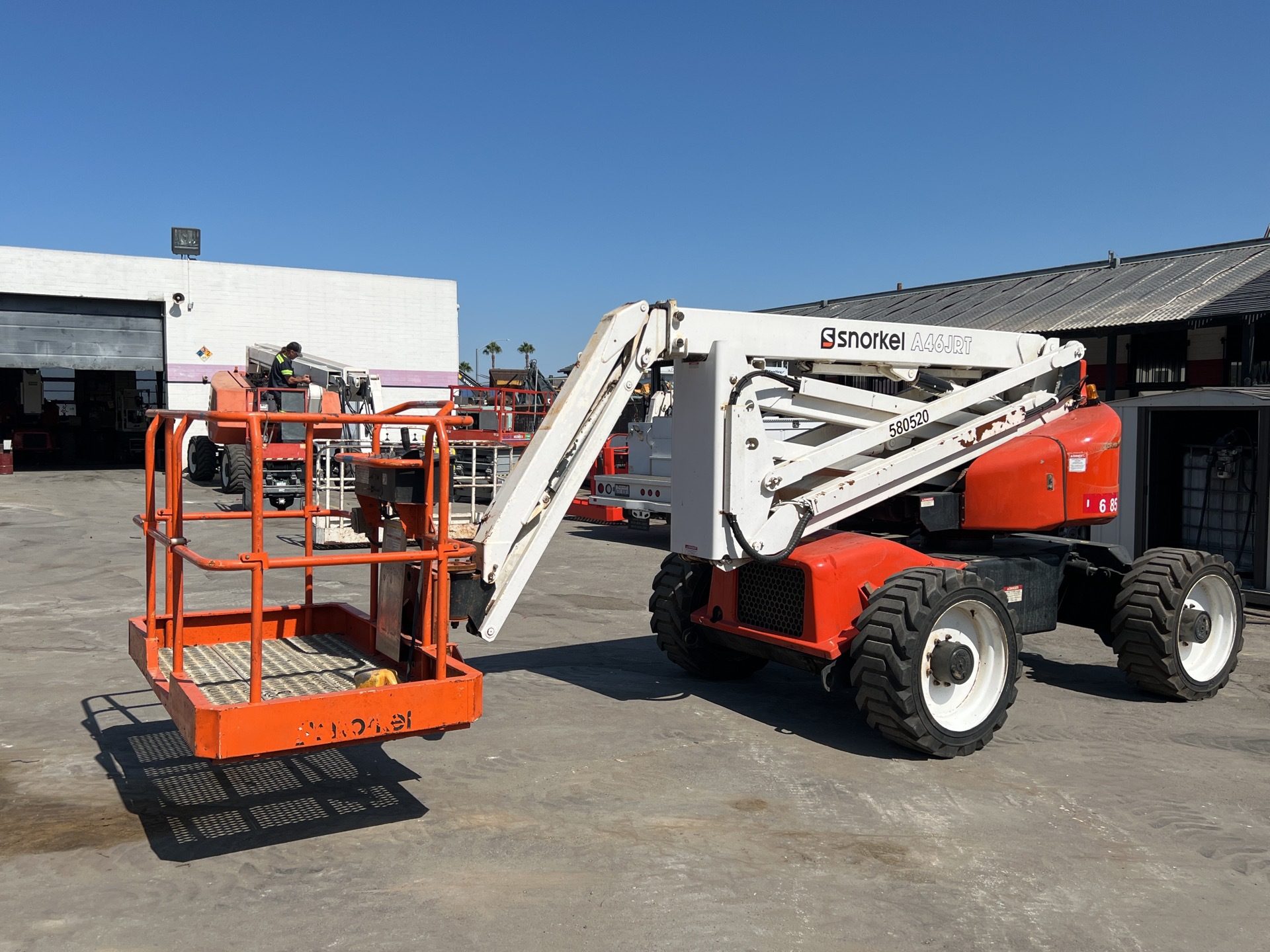 2014 Snorkel A46JRT 4WD Diesel Articulating Boom Lift