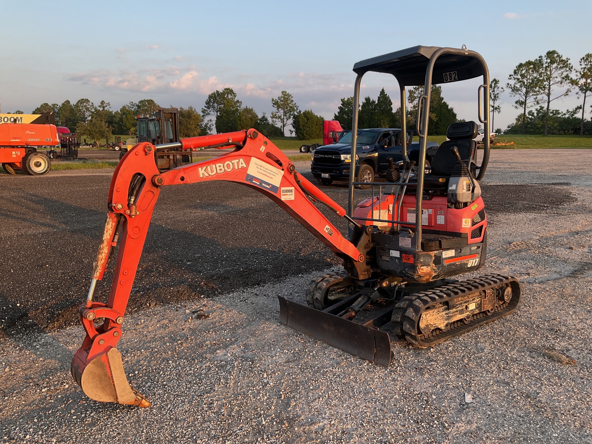 2016 Kubota U17 Mini Excavator