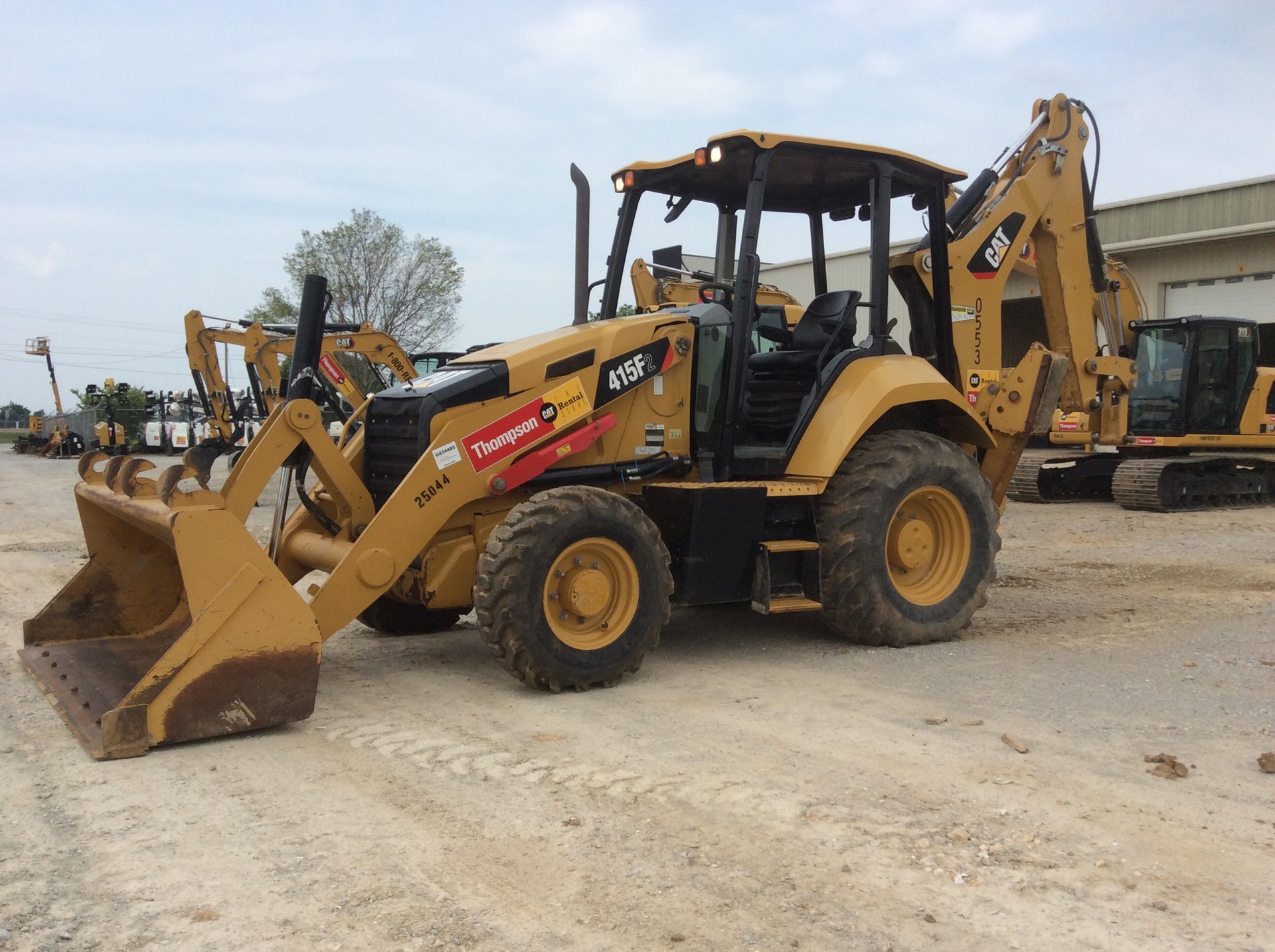 2017 Cat 415F2 4x4 Backhoe Loader