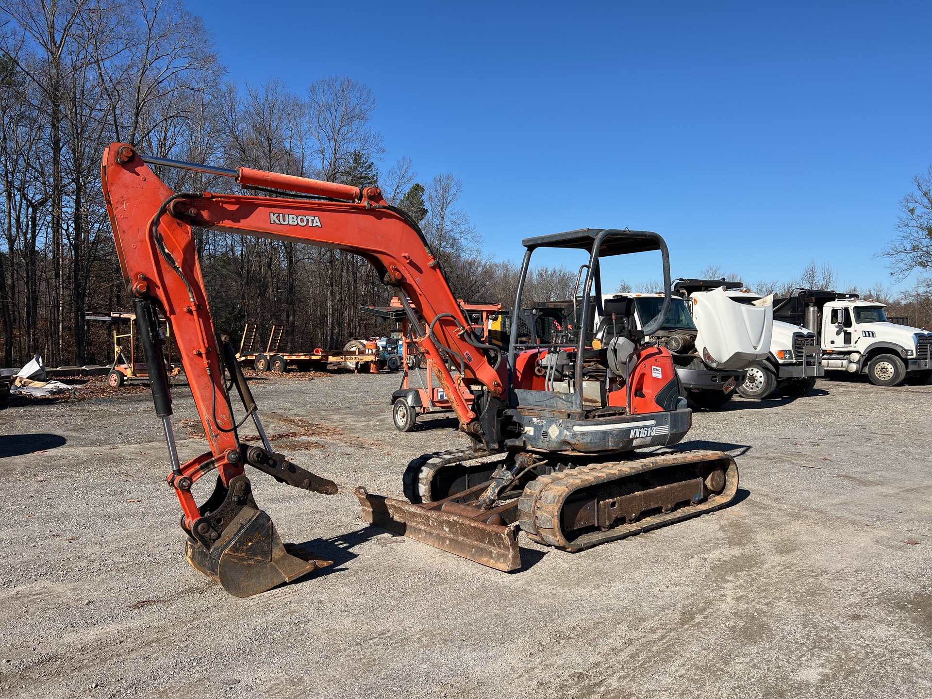 2004 Kubota KX161-3 Mini Excavator