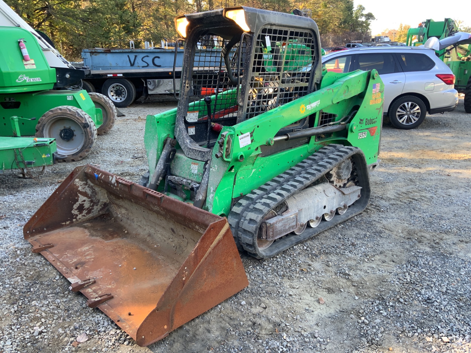 2017 Bobcat T550 Compact Track Loader