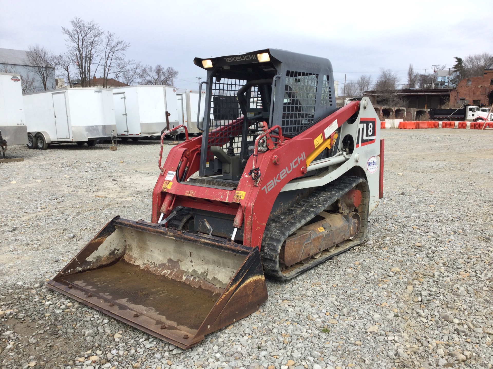 2017 Takeuchi TL8 Compact Track Loader