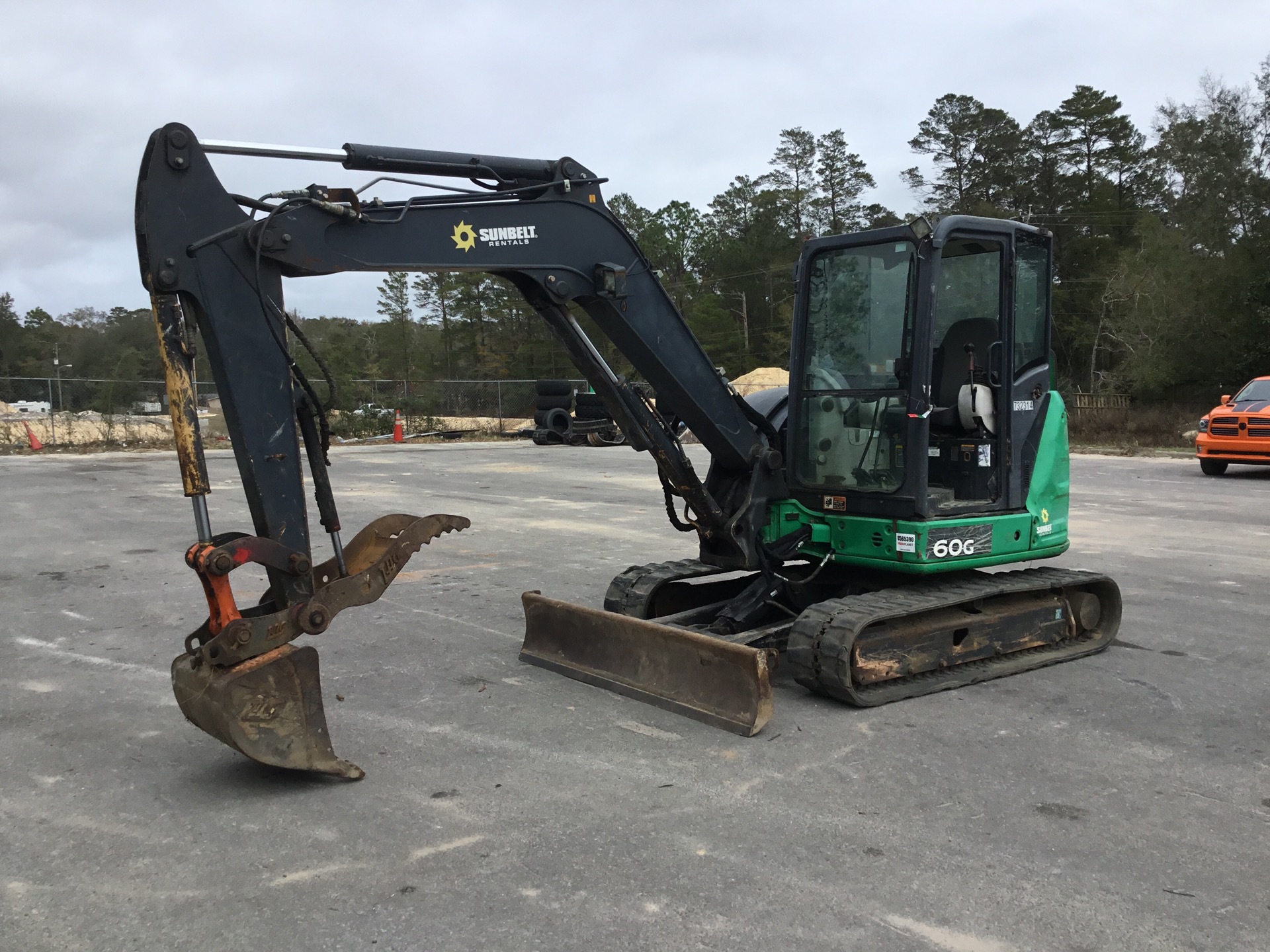 2015 John Deere 60G Mini Excavator