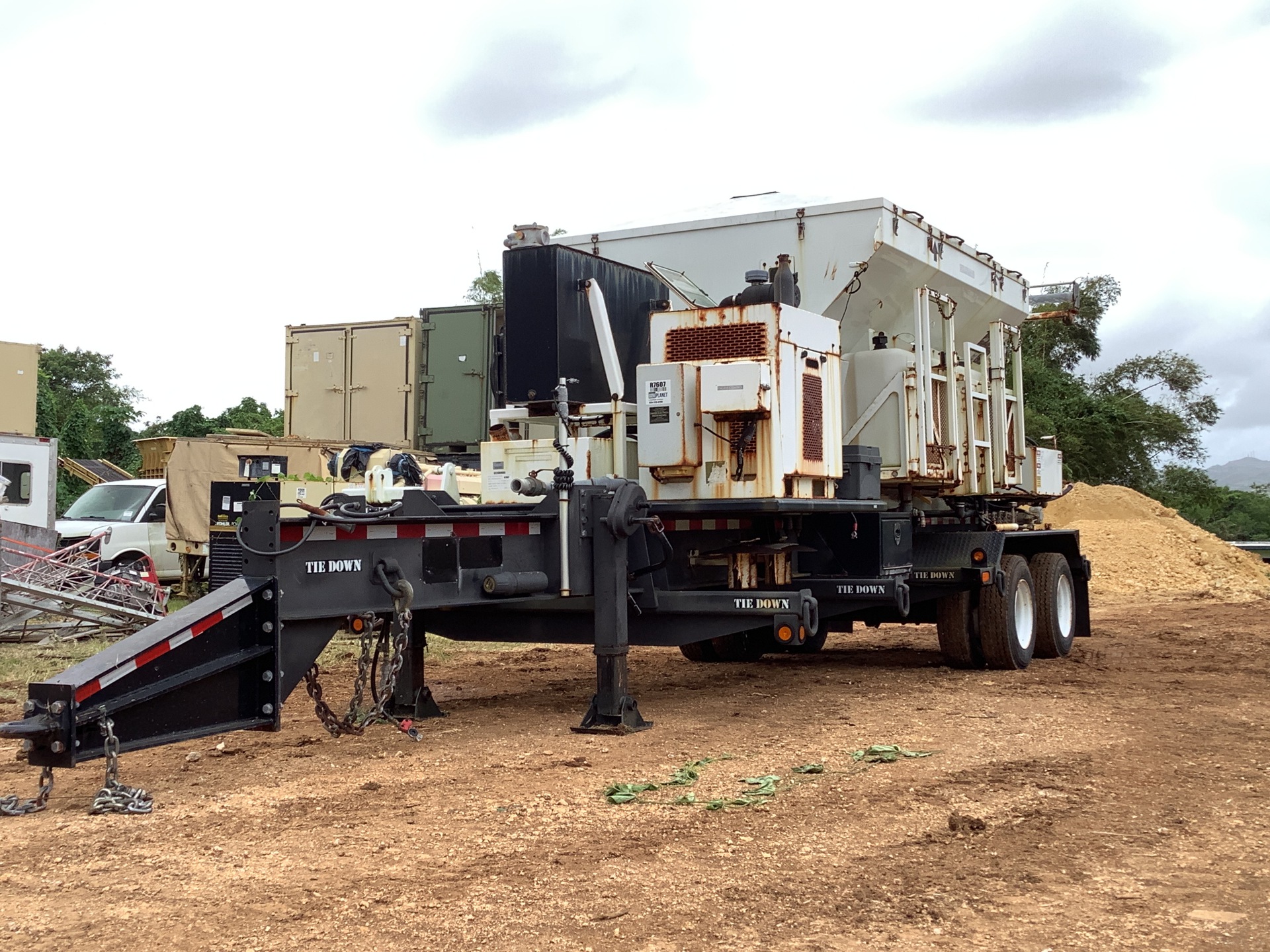 2016 Cement Tech MCD8-100T Volumetric Mixer Trailer