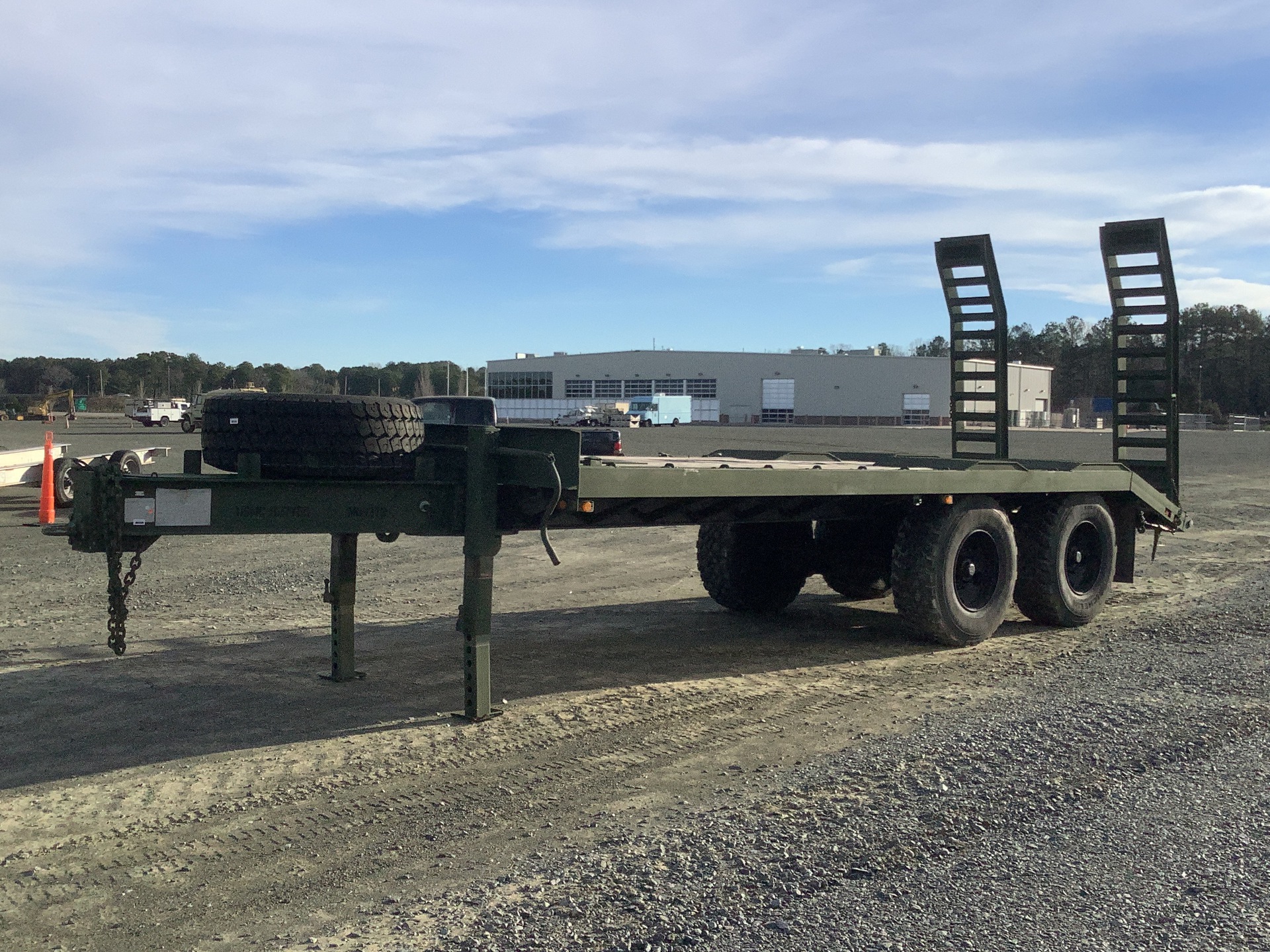 2007 Terex/Load King M322 LT Equipment Trailer