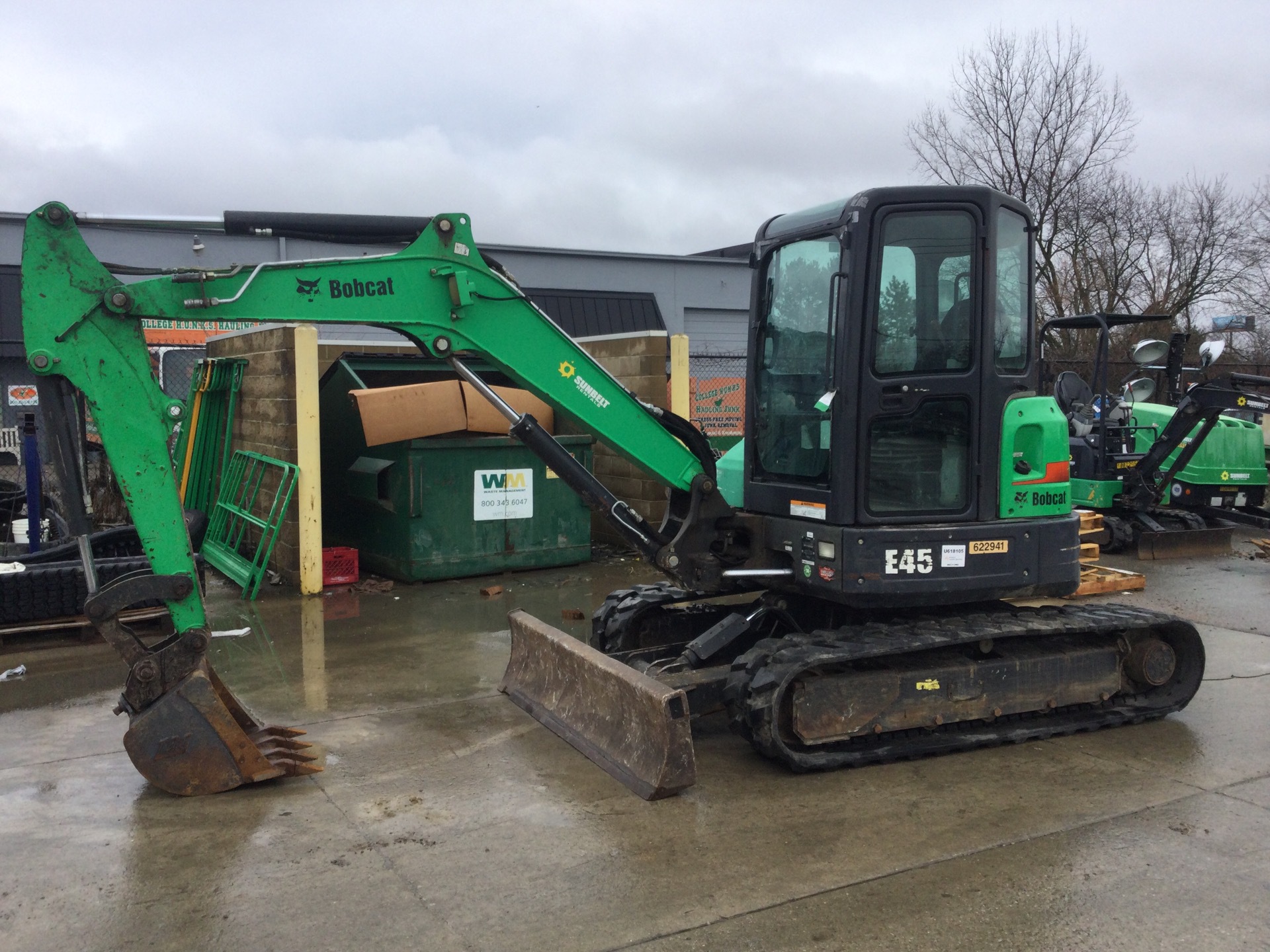 2014 Bobcat E45 Mini Excavator