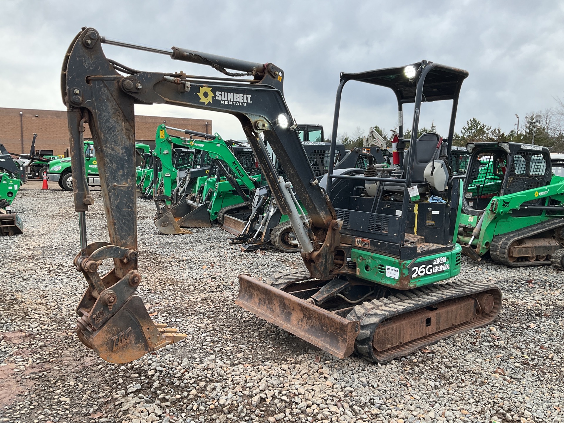 2016 John Deere 26G Mini Excavator