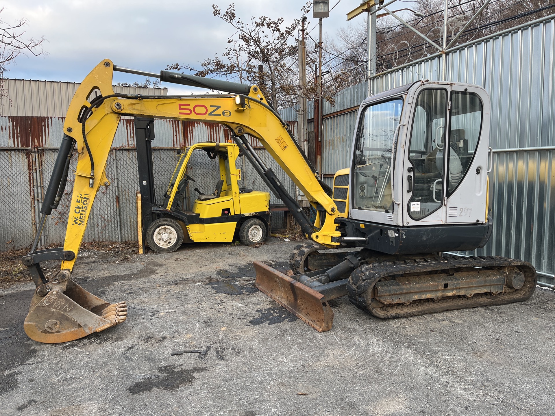 2008 Wacker Neuson 50Z3 RD Mini Excavator