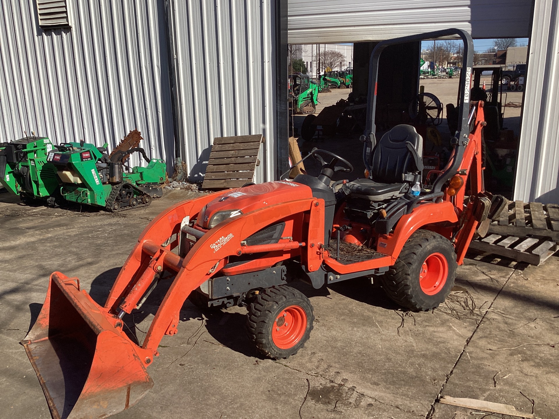 2017 Kubota BX25DLB 4x4 Backhoe Loader