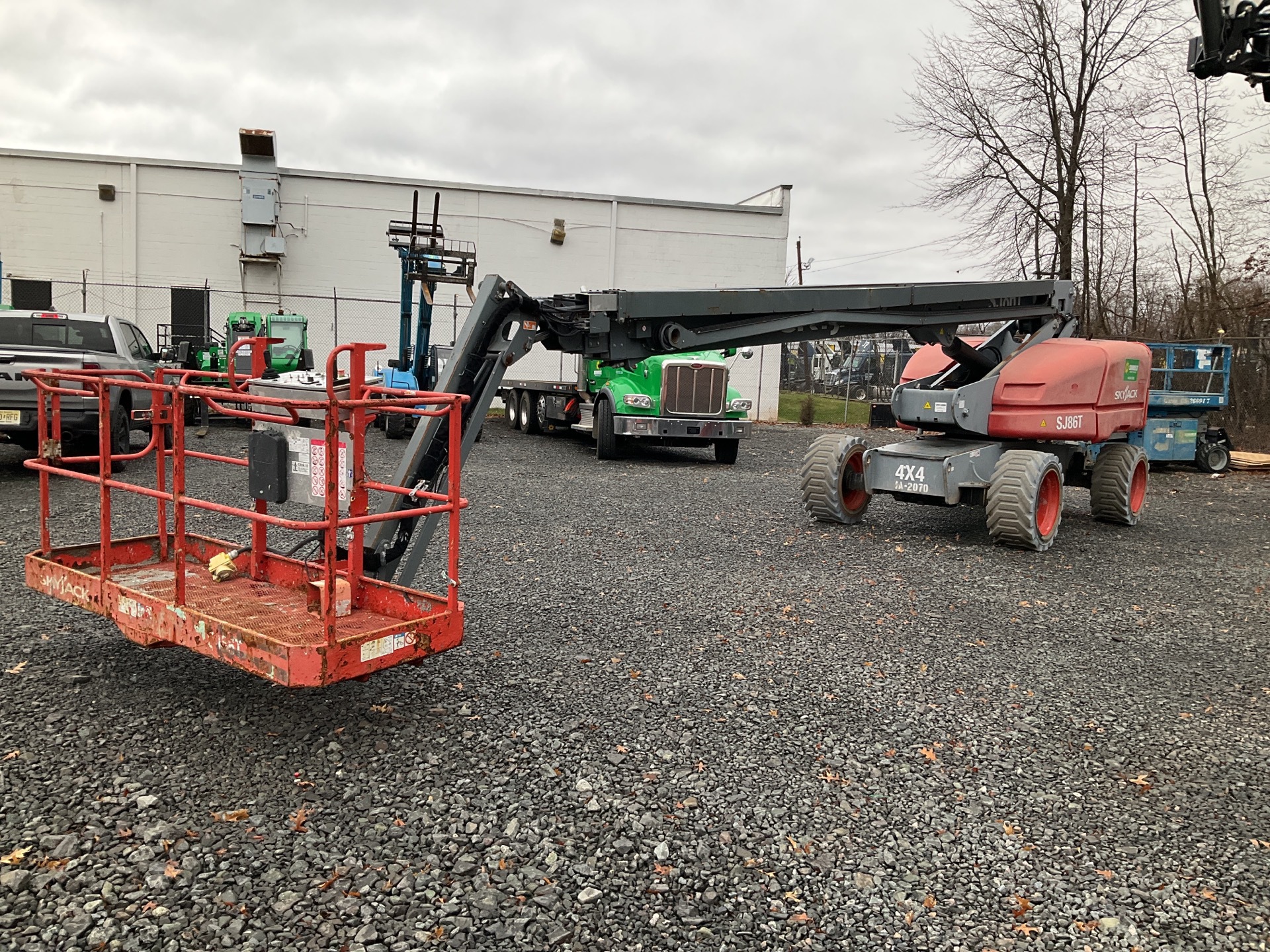 2015 Skyjack SJ86T 4WD Diesel Telescopic Boom Lift