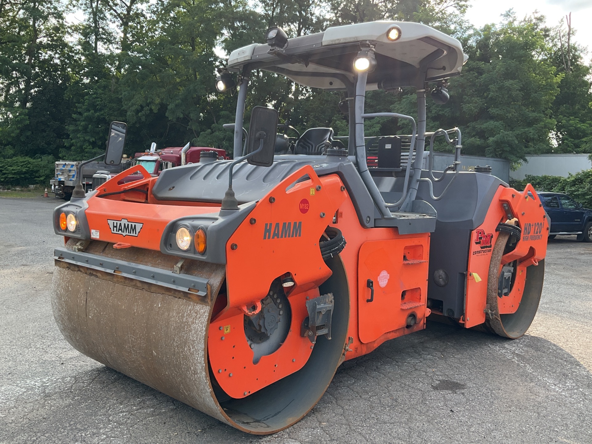 2015 Hamm HD+120iVVHV Double Drum Roller