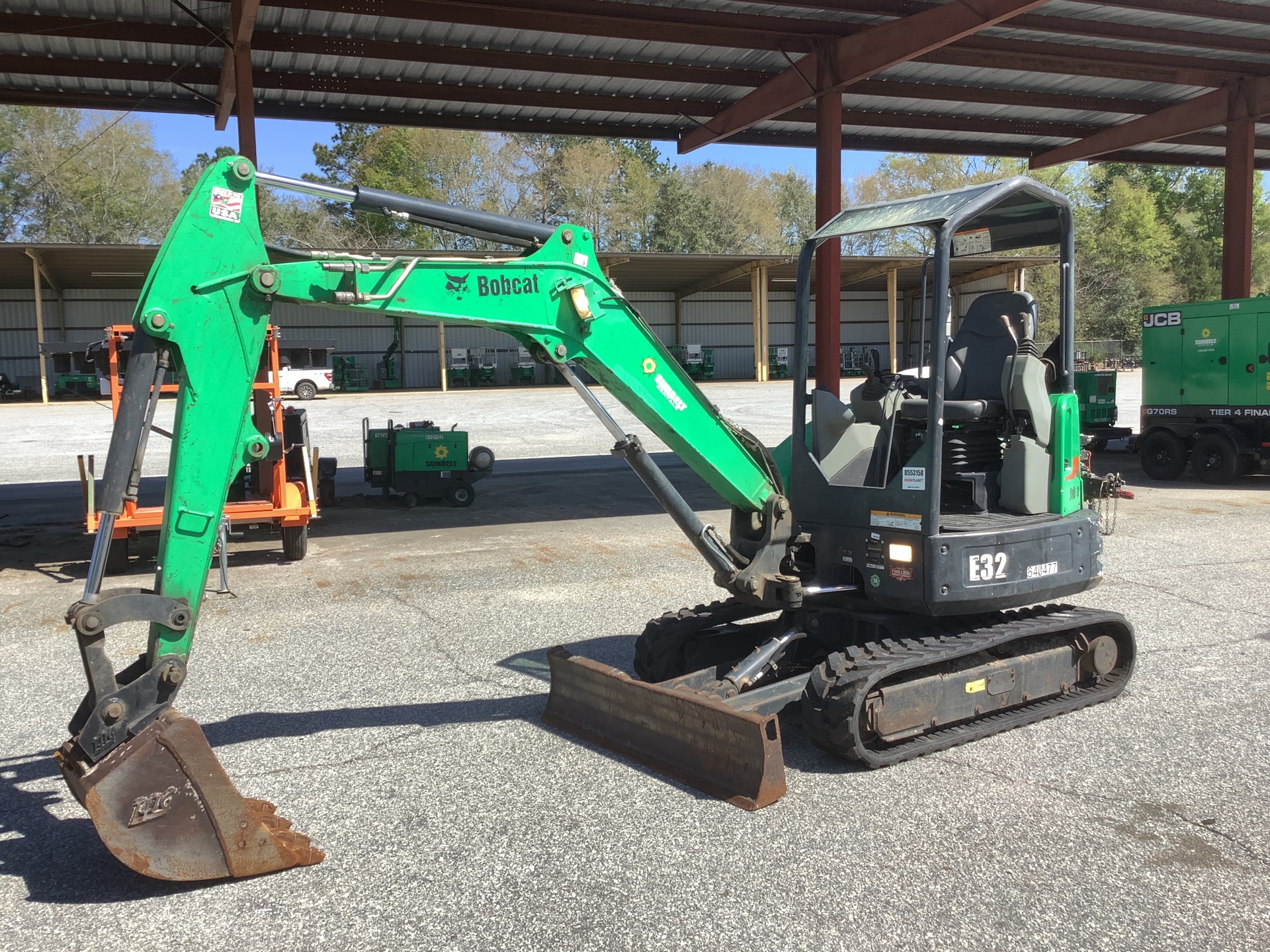 2014 Bobcat E32 Mini Excavator