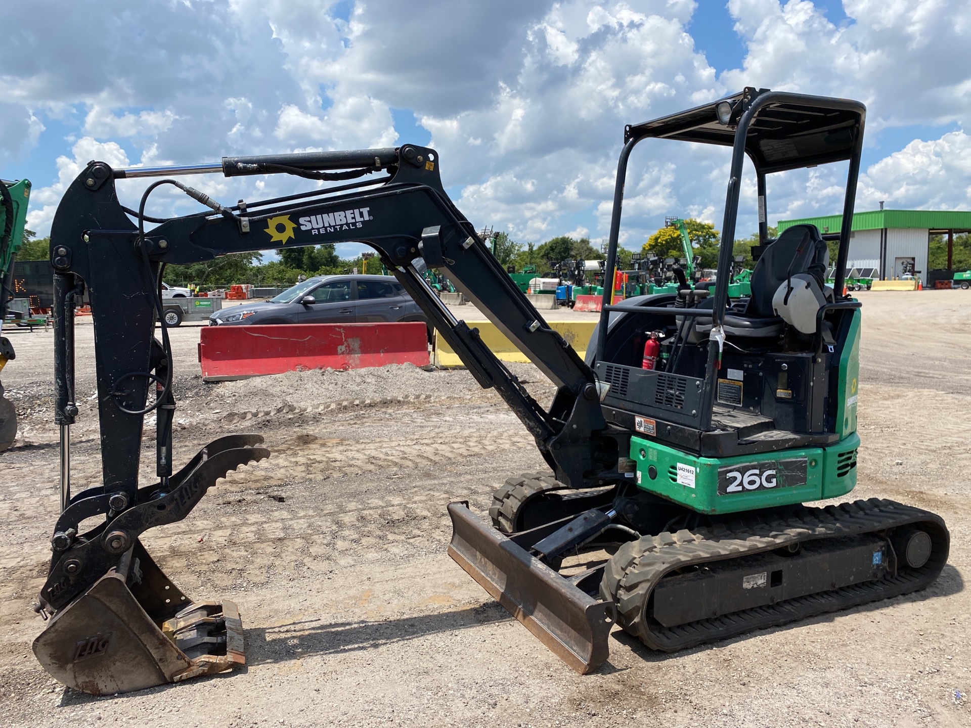 2016 John Deere 26G Mini Excavator